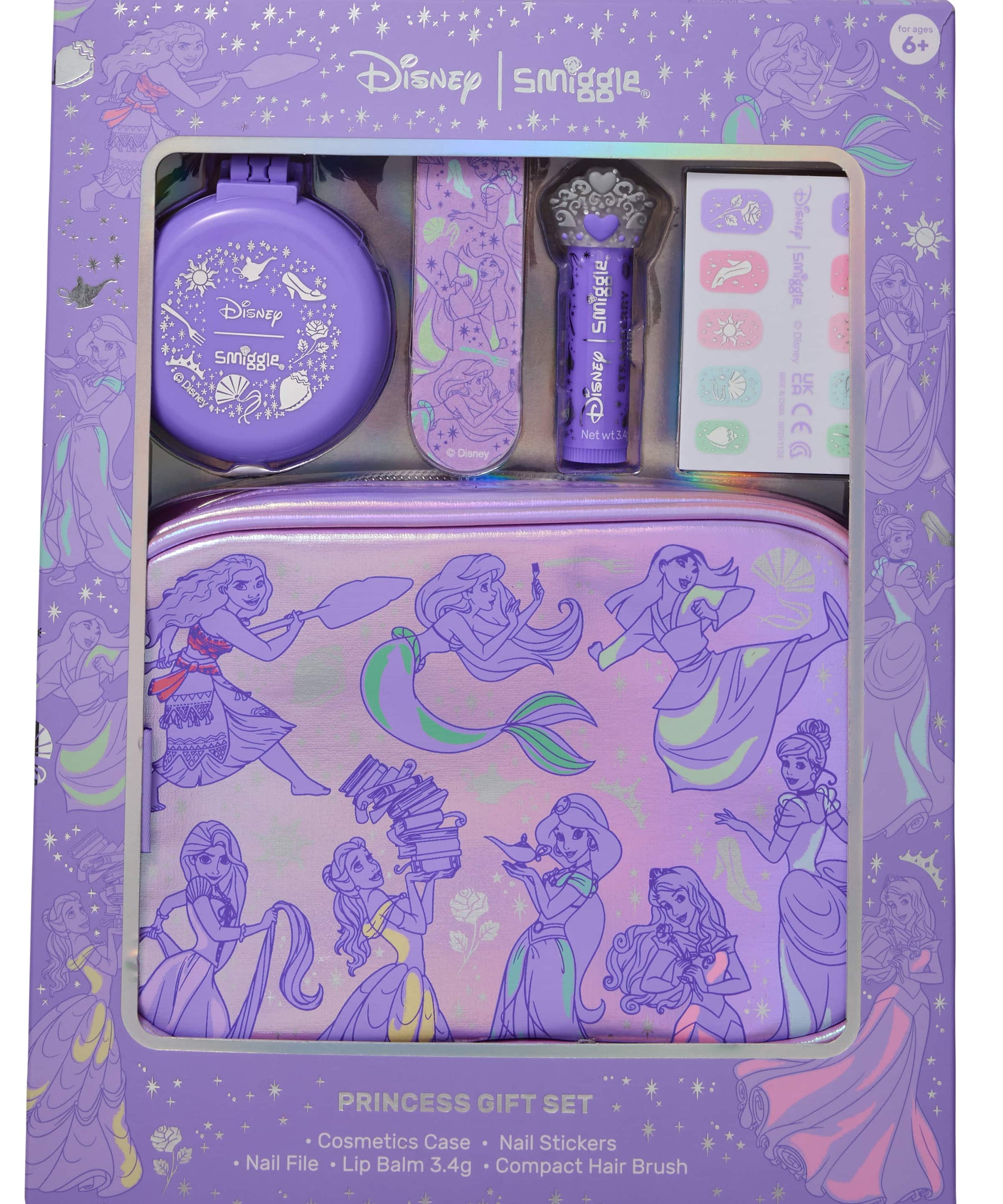 Smiggle - Disney Prinses Schoonheidsverzorgingsset en Tas