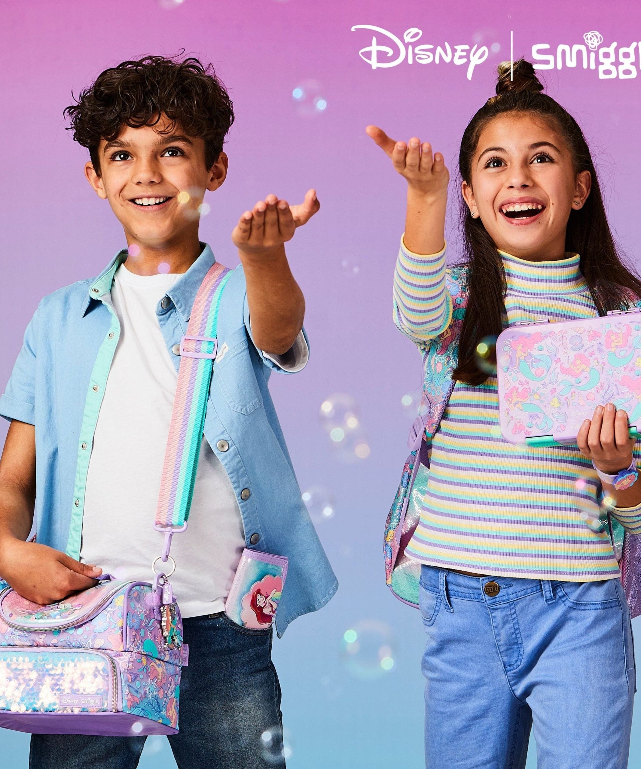 Smiggle - Disney Prinses Middelgrote Bento Lunchbox
