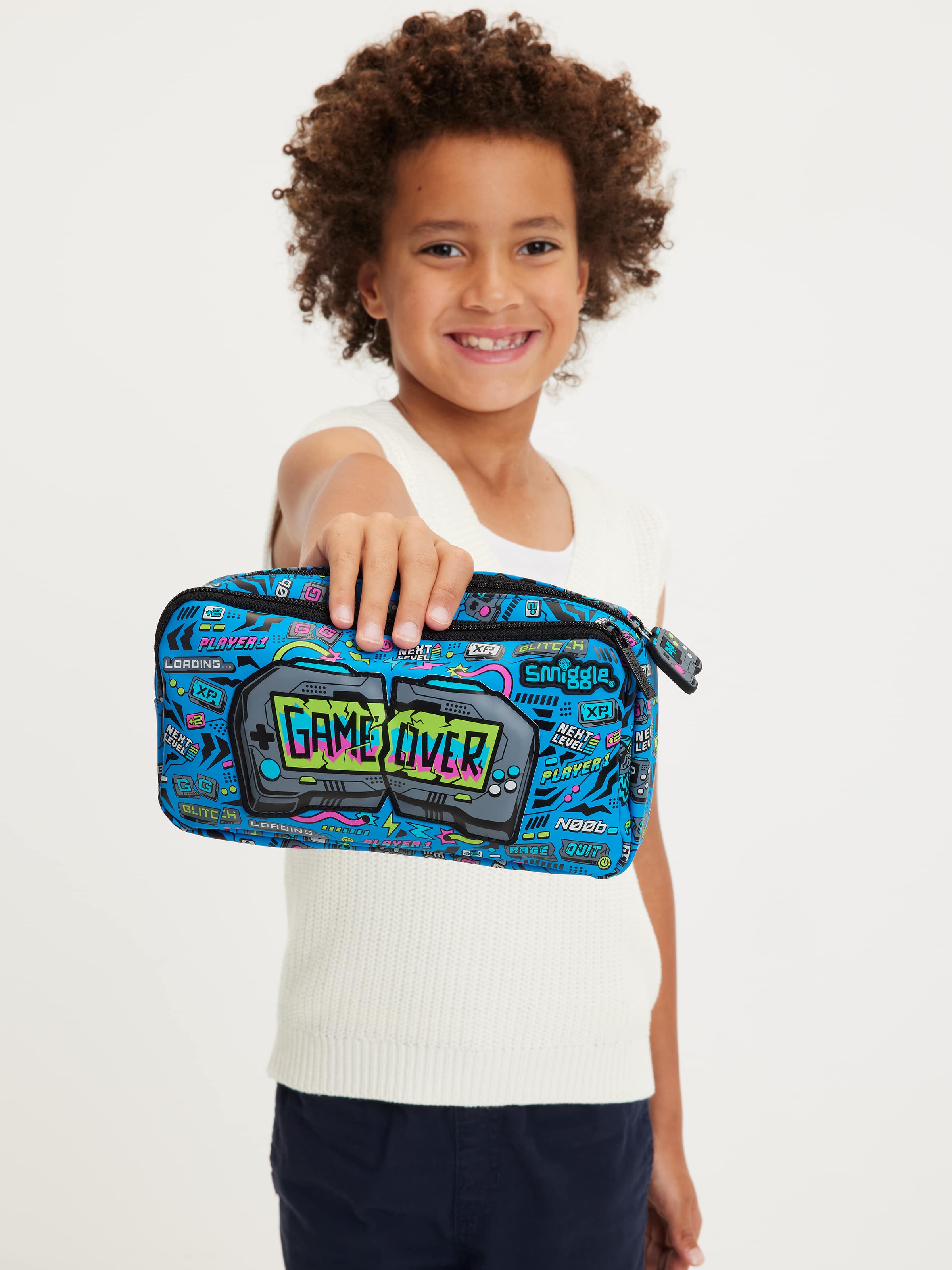 Smiggle - Eclipse Dubbele Oog Pennenzak