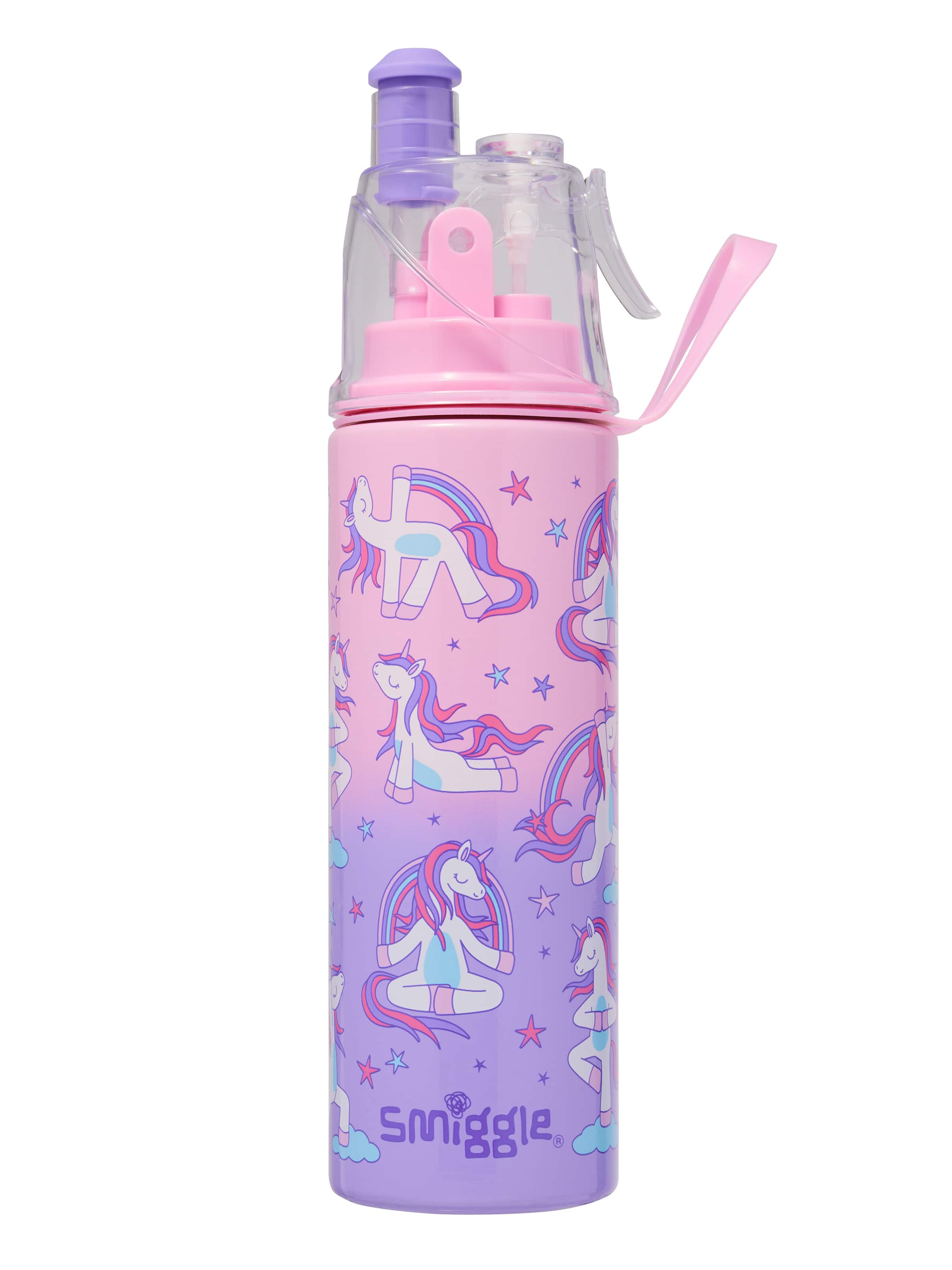 Smiggle - Energize Water Spray 500ML Stalen Fles