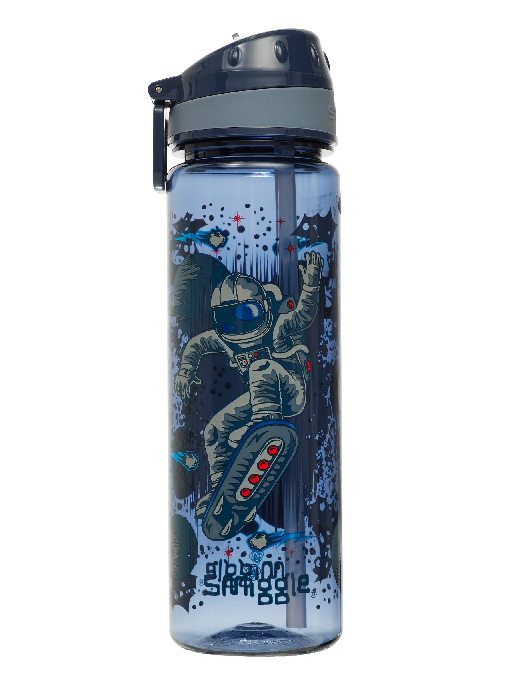 Smiggle - Epische 650ML Drinkfles met Rietje BPA-vrij