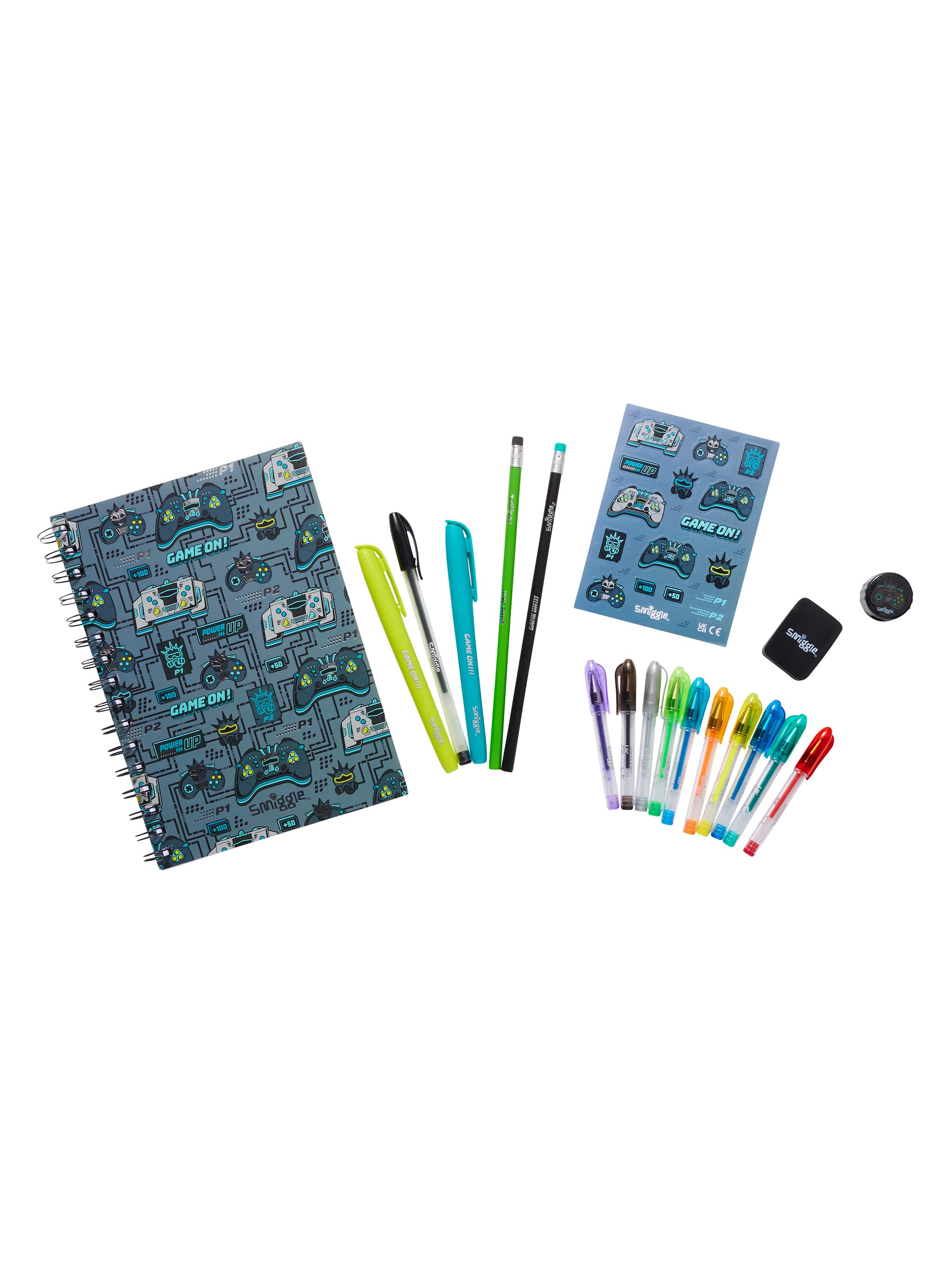 Smiggle - Epic Adventures A5 Essentials Kantoorbenodigdheden Set