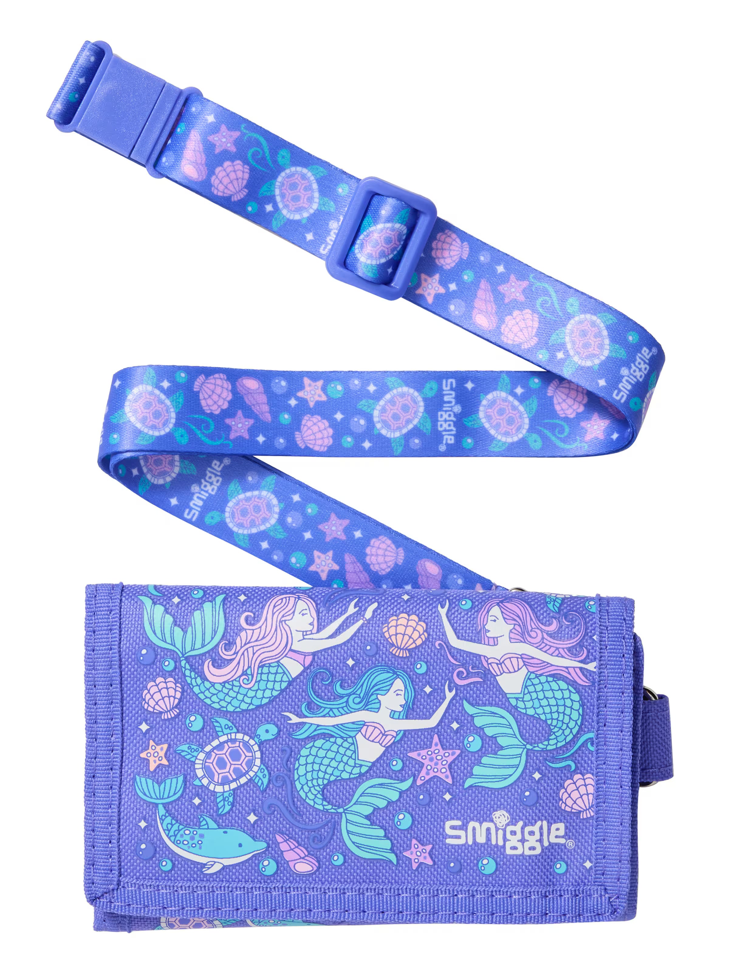 Smiggle - Rush Askılı Çocuk Cüzdanı - Dinossi