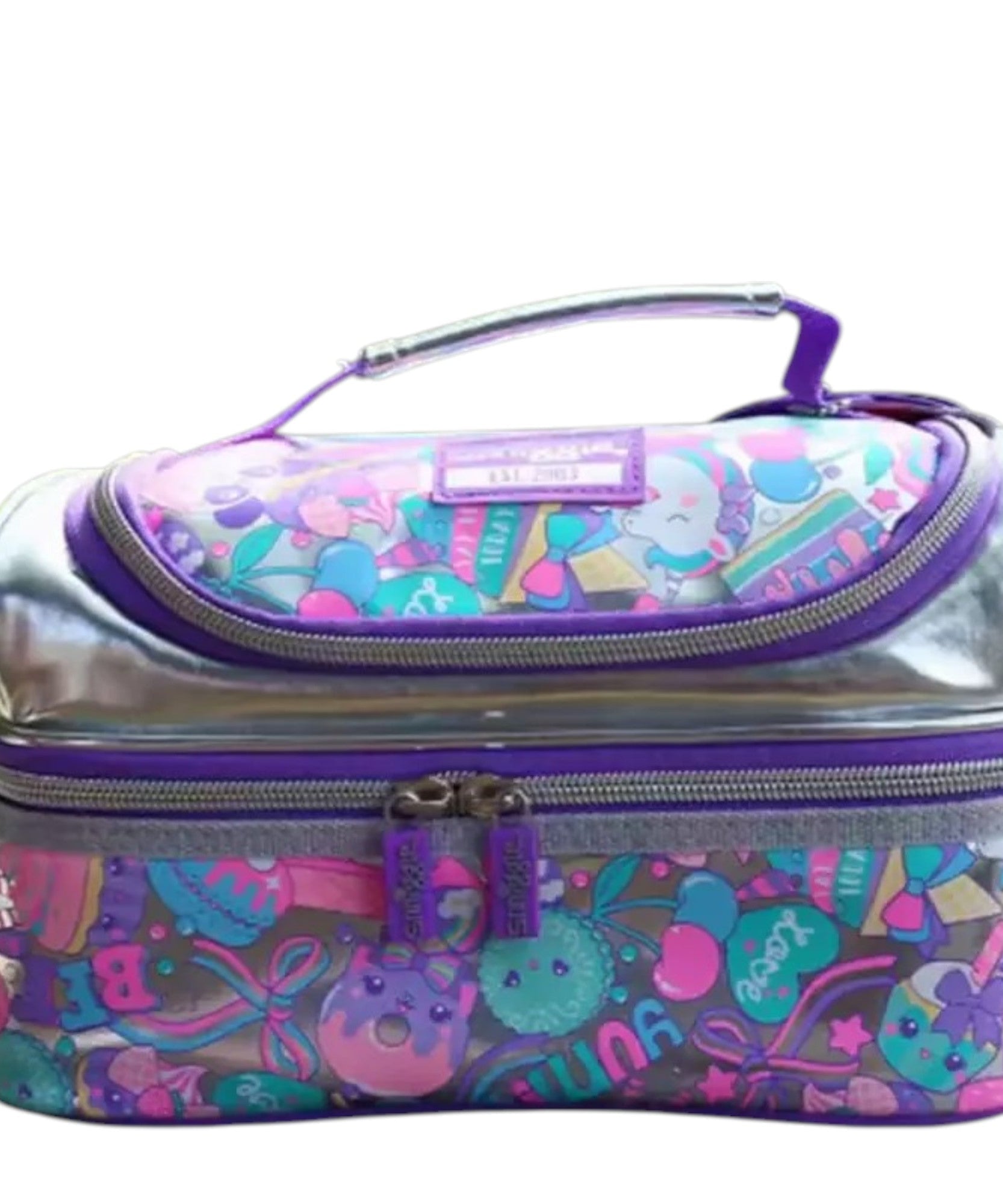 Smiggle - Flashy Sequin Dubbel Laags Lunchtas