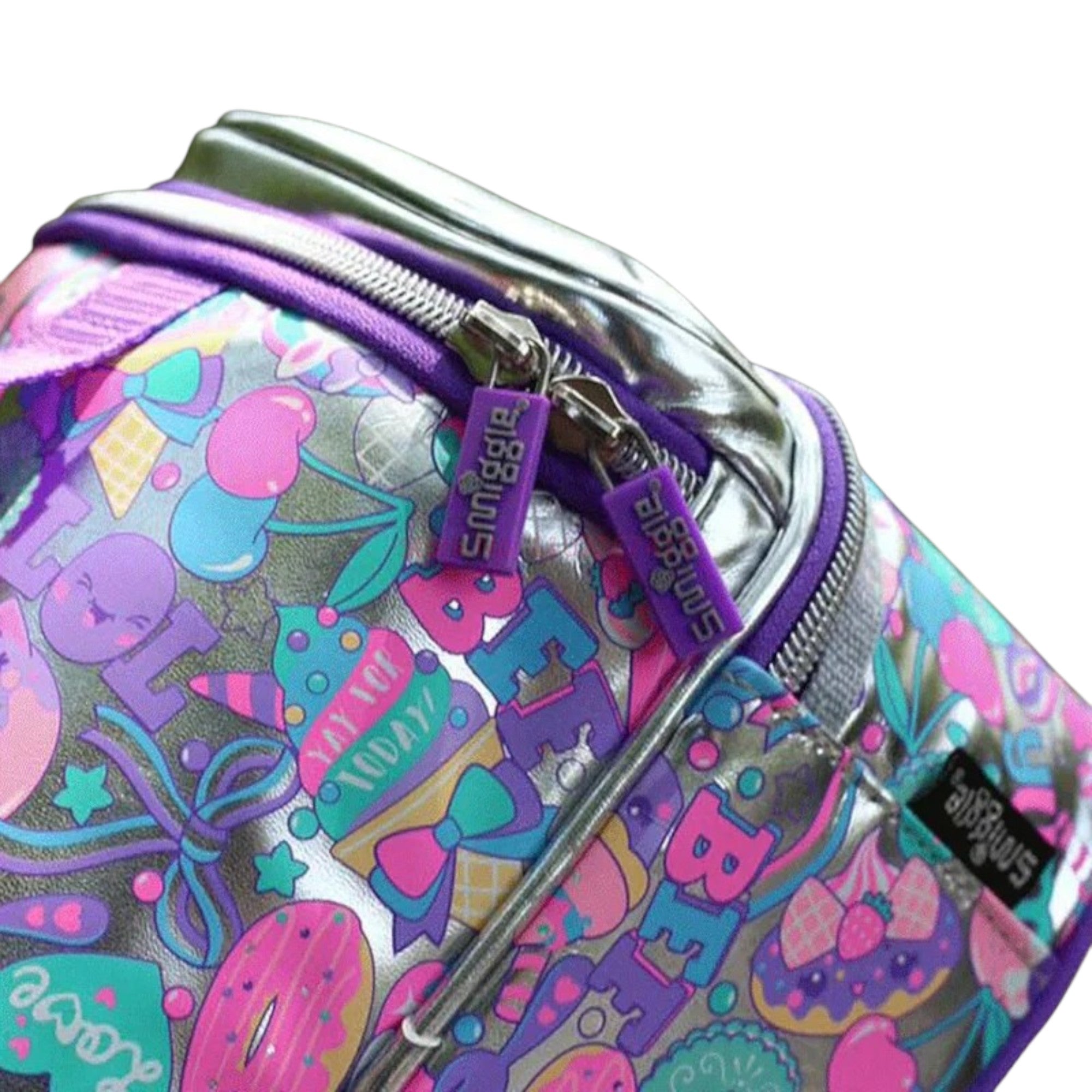 Smiggle - Flashy Sequin Dubbel Laags Lunchtas