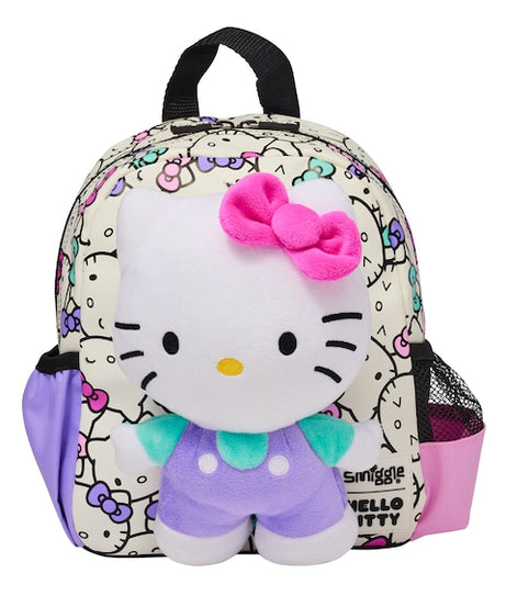 Smiggle - Hello Kitty Afneembare Speelgoed Kleuterschool Rugzak