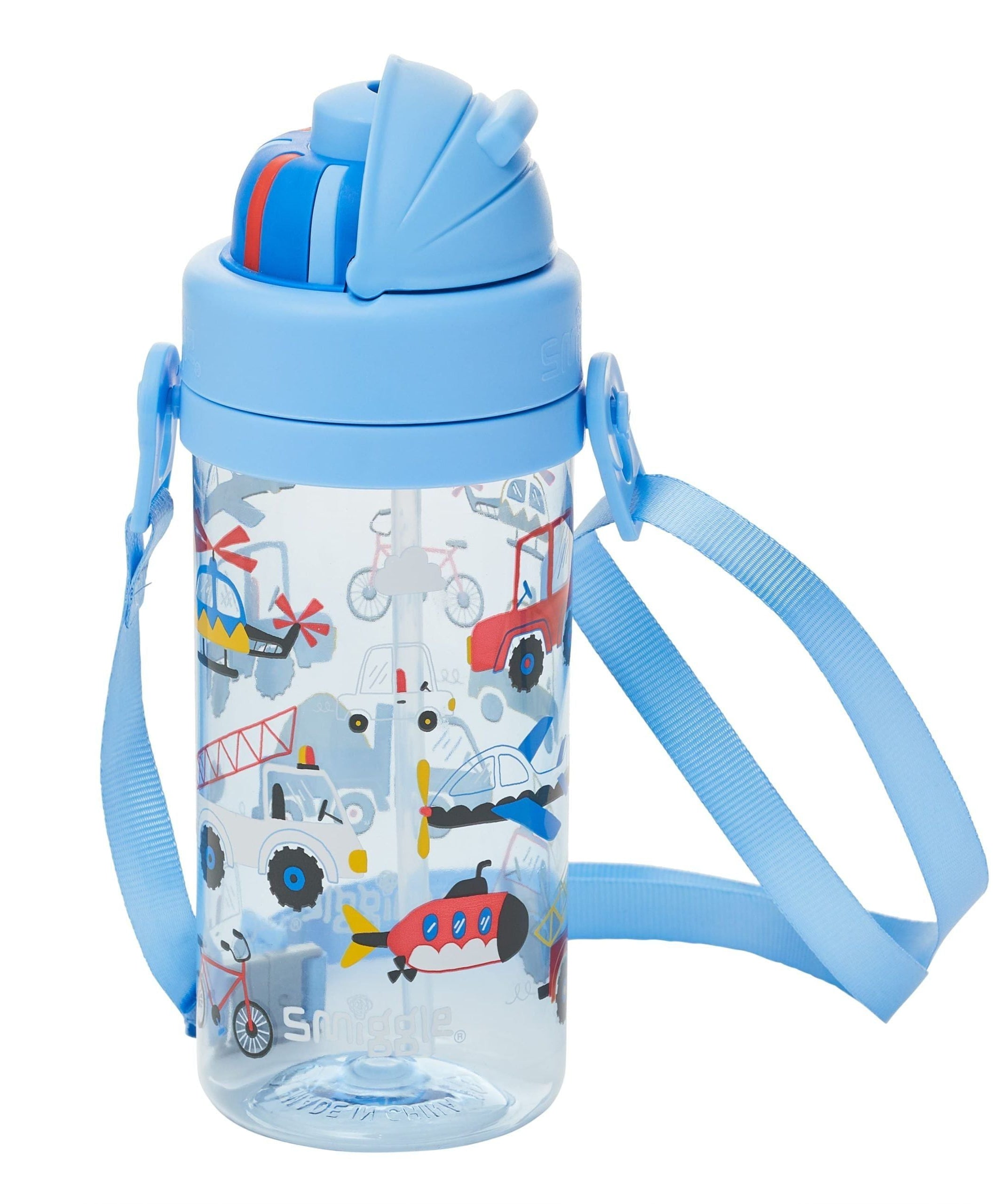 Smiggle - La La Teeny Tiny 400 ML BPA-vrije Waterfles met Verborgen Rietje