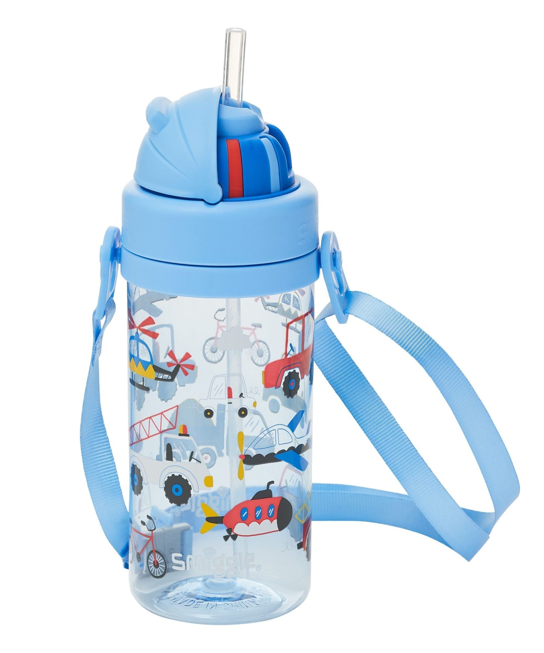 Smiggle - La La Teeny Tiny 400 ML BPA-vrije Waterfles met Verborgen Rietje