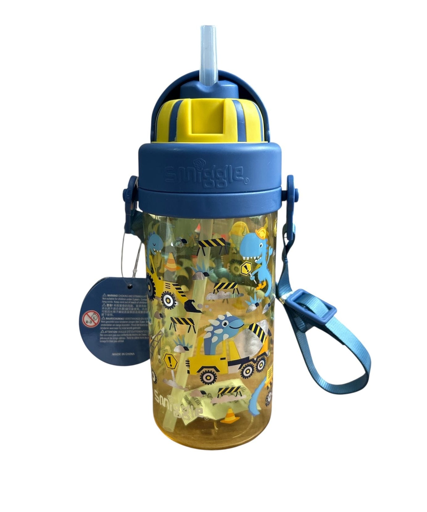 Smiggle - La La Teeny Tiny 400 ML BPA-vrije Waterfles met Verborgen Rietje