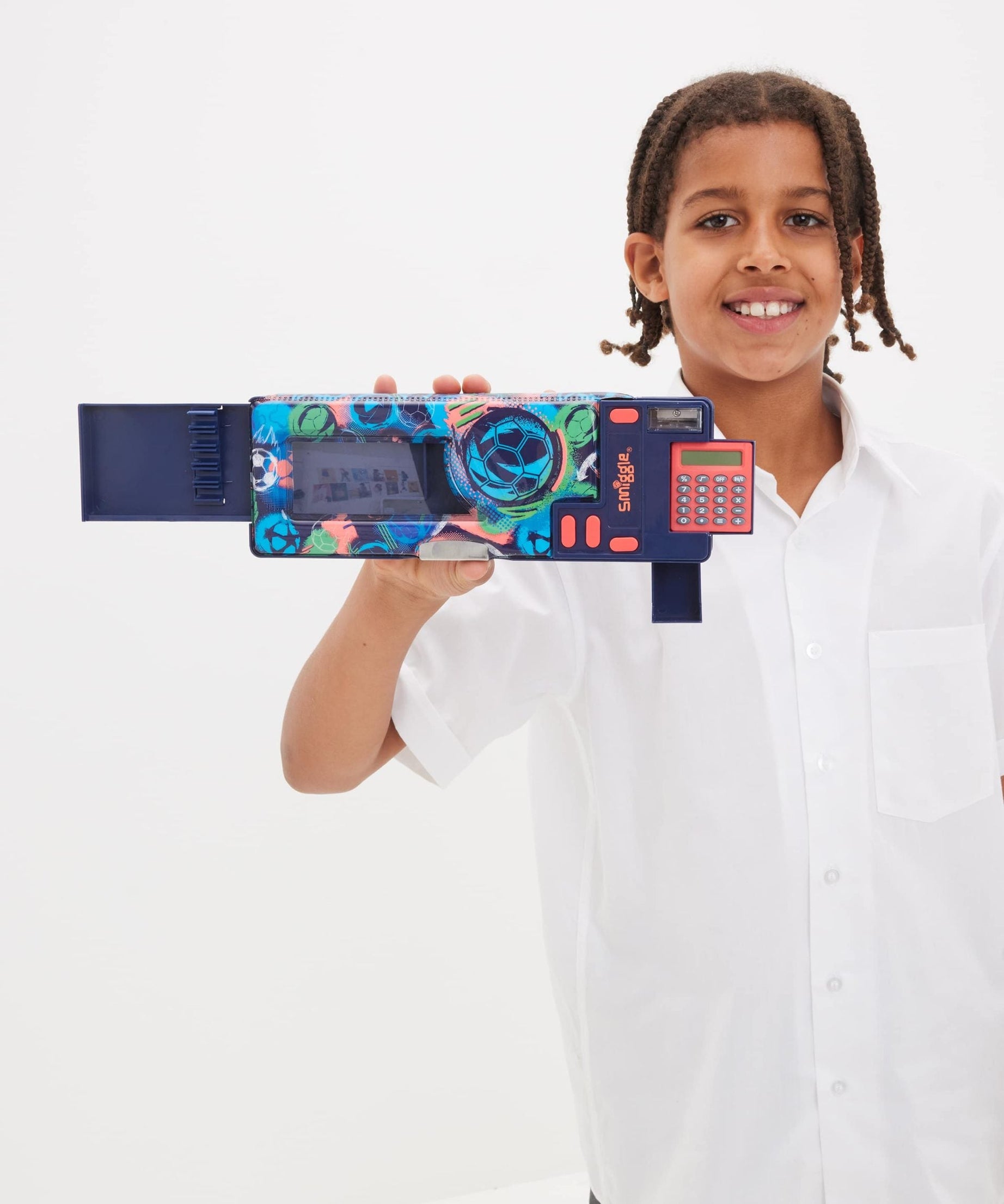 Smiggle - Limitless rekenmachine automatische pennenhouder