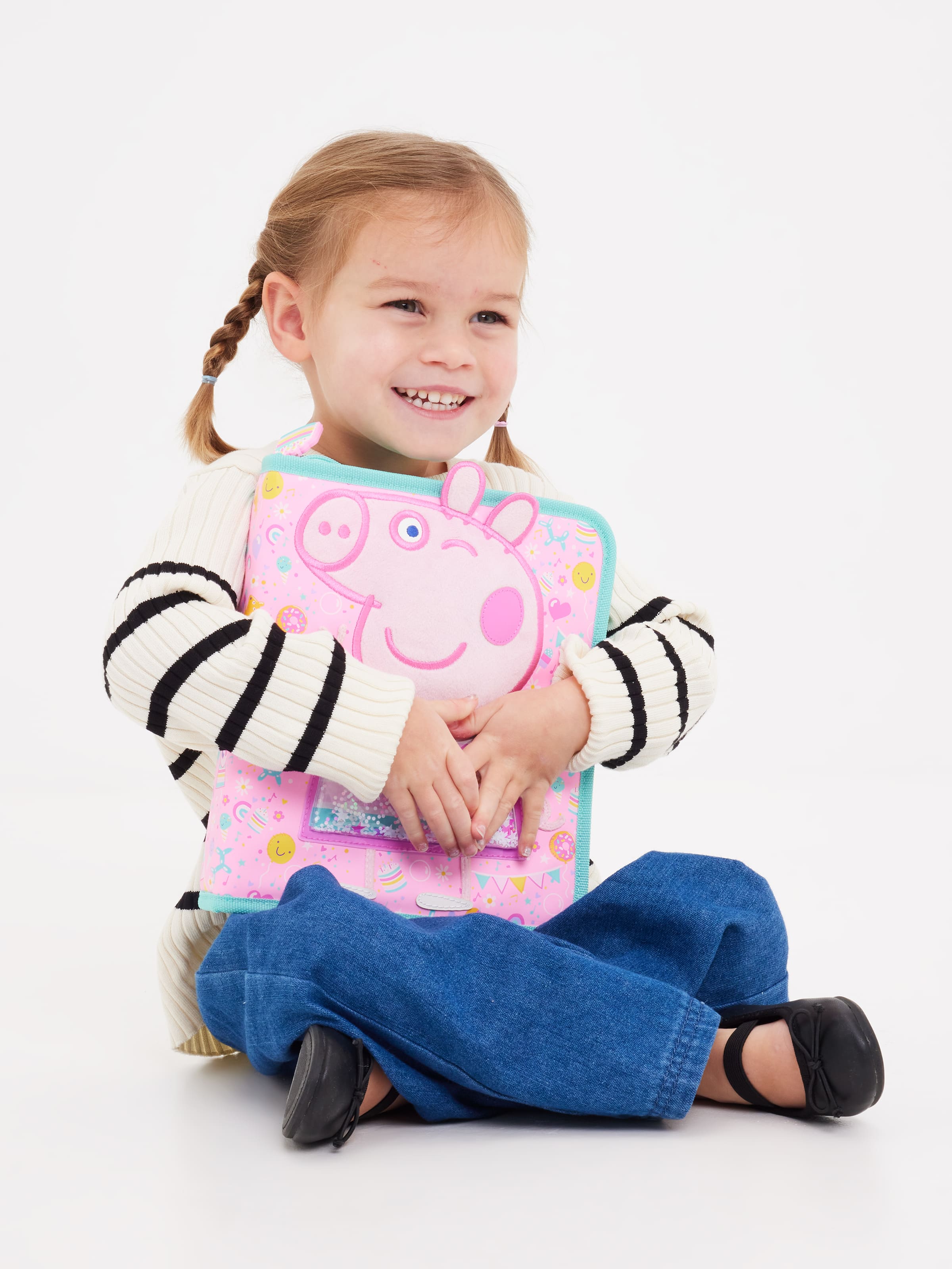 Smiggle - Peppa Pig Kalem Kutusu ve Kırtasiye Seti - Dinossi