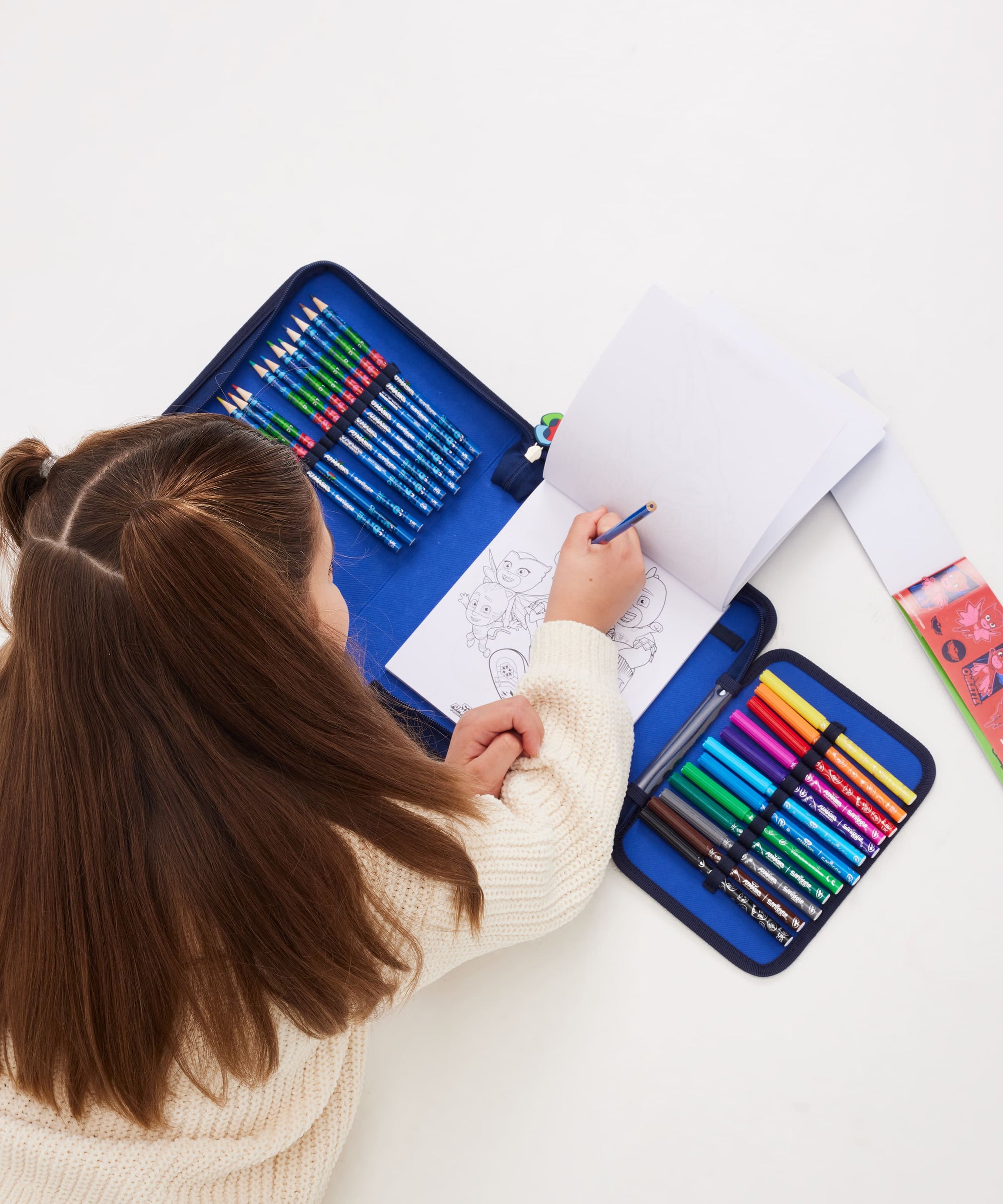 Smiggle - PJ Mask Kantoorset en Pennenbakje