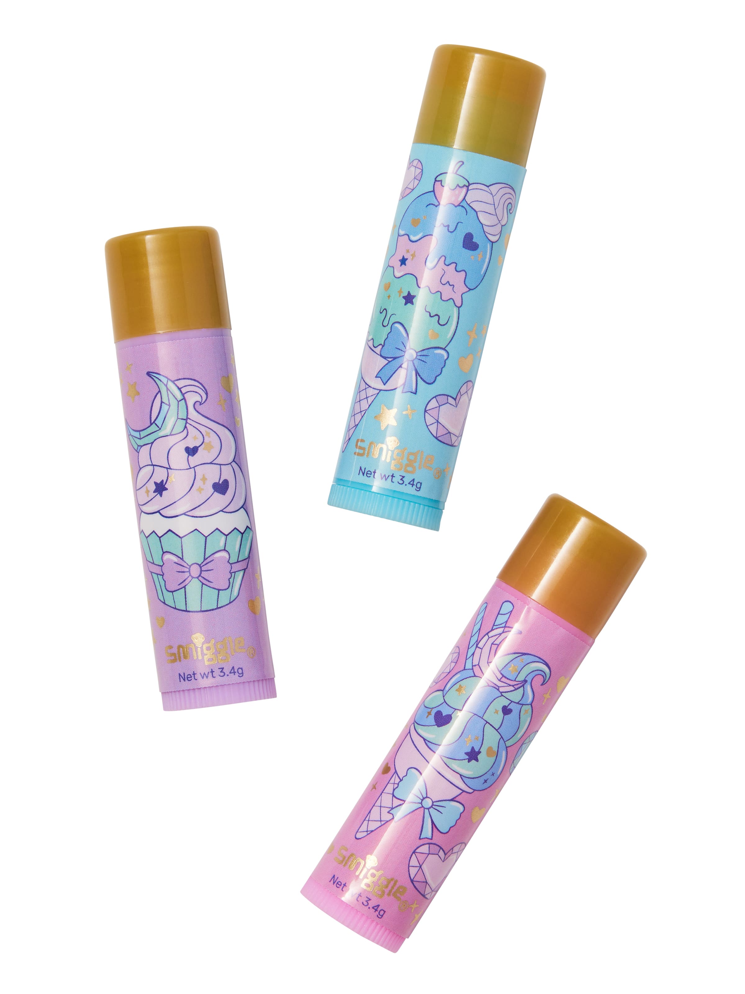 Smiggle - Stralende Kind Lippenverzorging en Glans Set