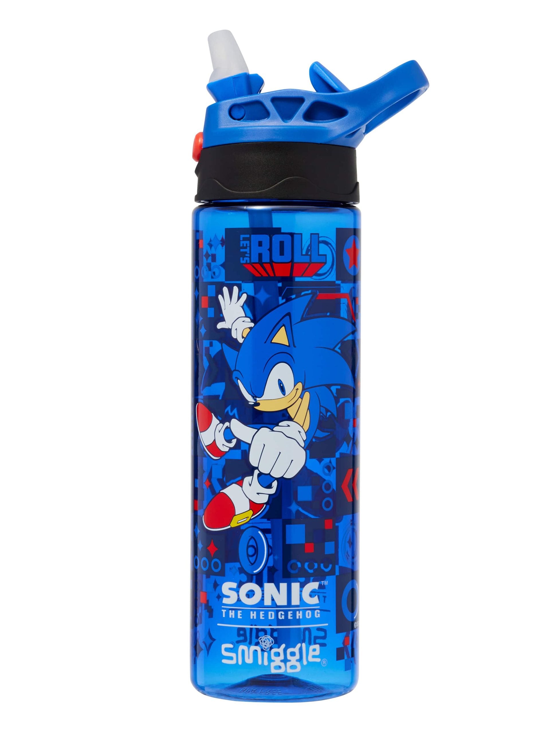 Smiggle - Sonic 650ML Automatische Rietje BPA-vrije Drinkfles
