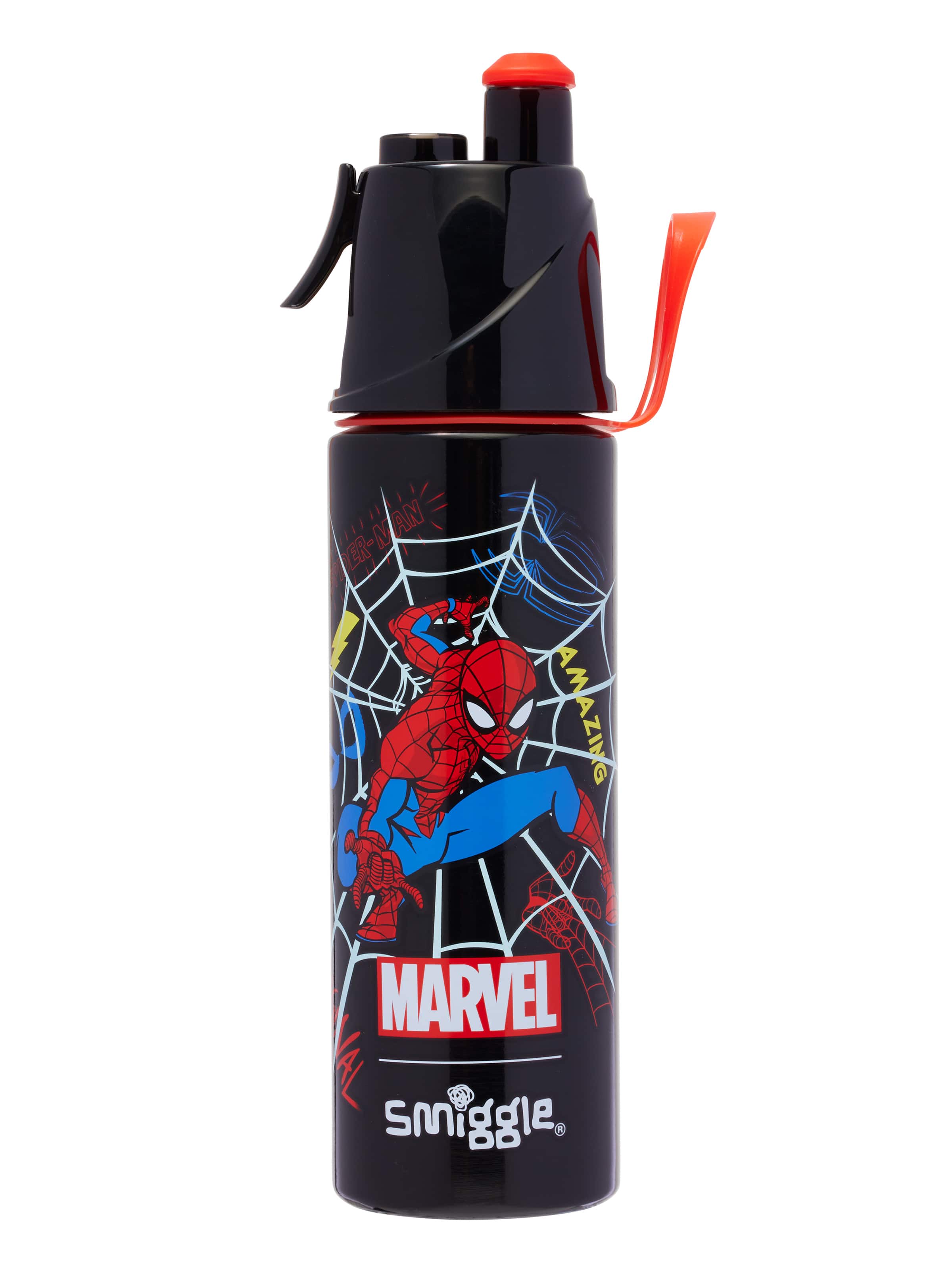 Smiggle - Spider-Man Waterverstuiver 500ML Stalen Drinkfles