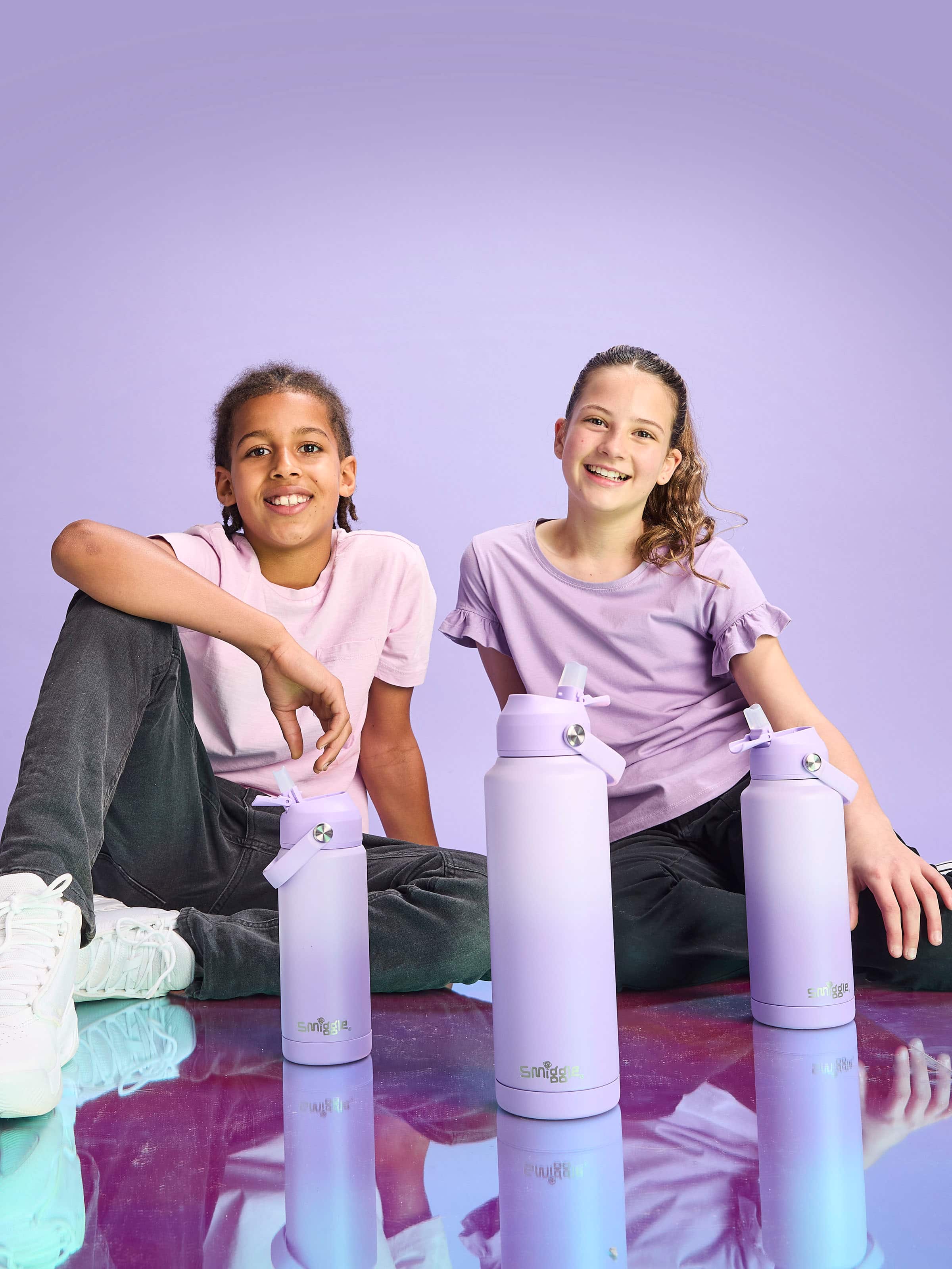 Smiggle - Squiggle Geïsoleerde 1.2L Roestvrijstalen Fles