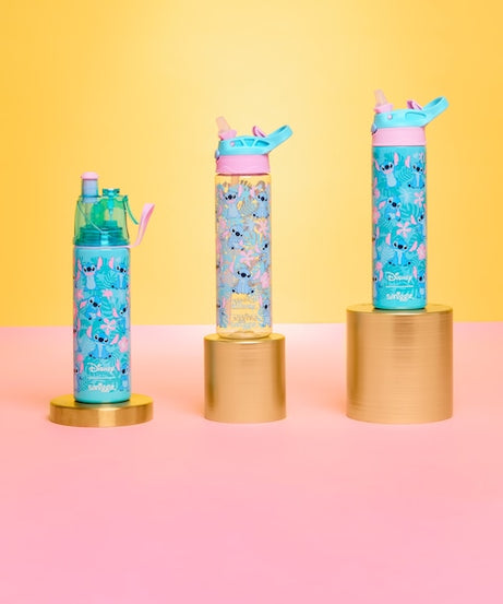 Smiggle - Stitch 650ML Automatische Rietje BPA-vrije Drinkfles