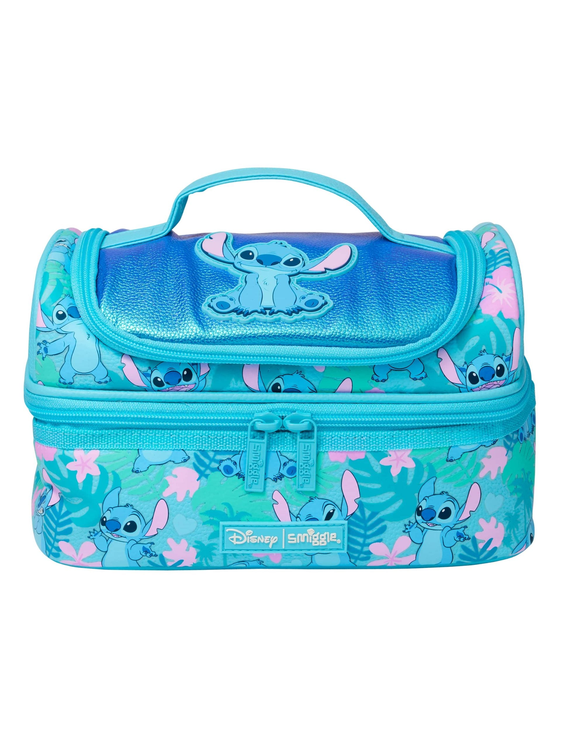 Smiggle - Stitch Dubbel Laags Lunchtas