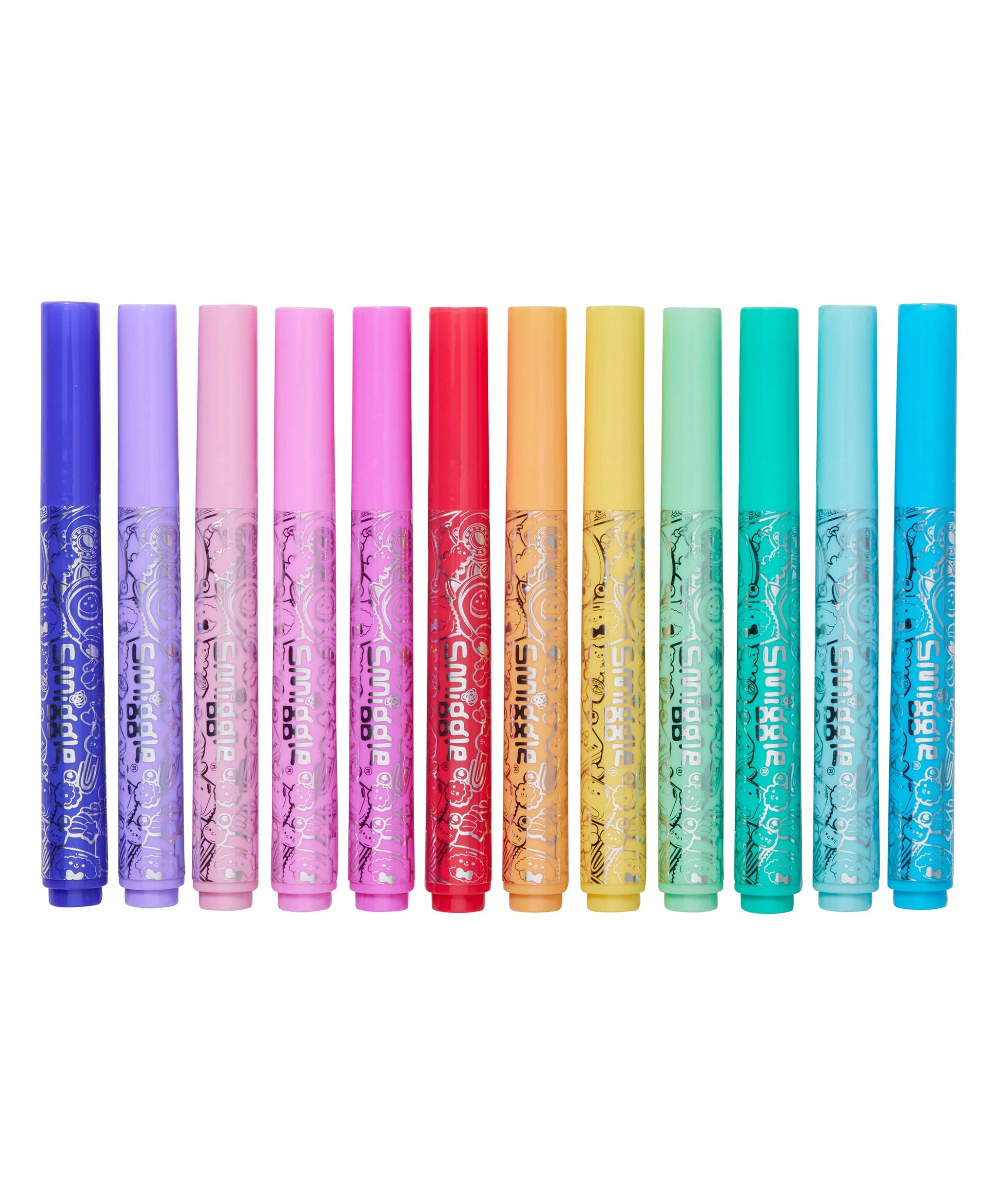 Smiggle - Super Charge Marker 12-delige Pennenset