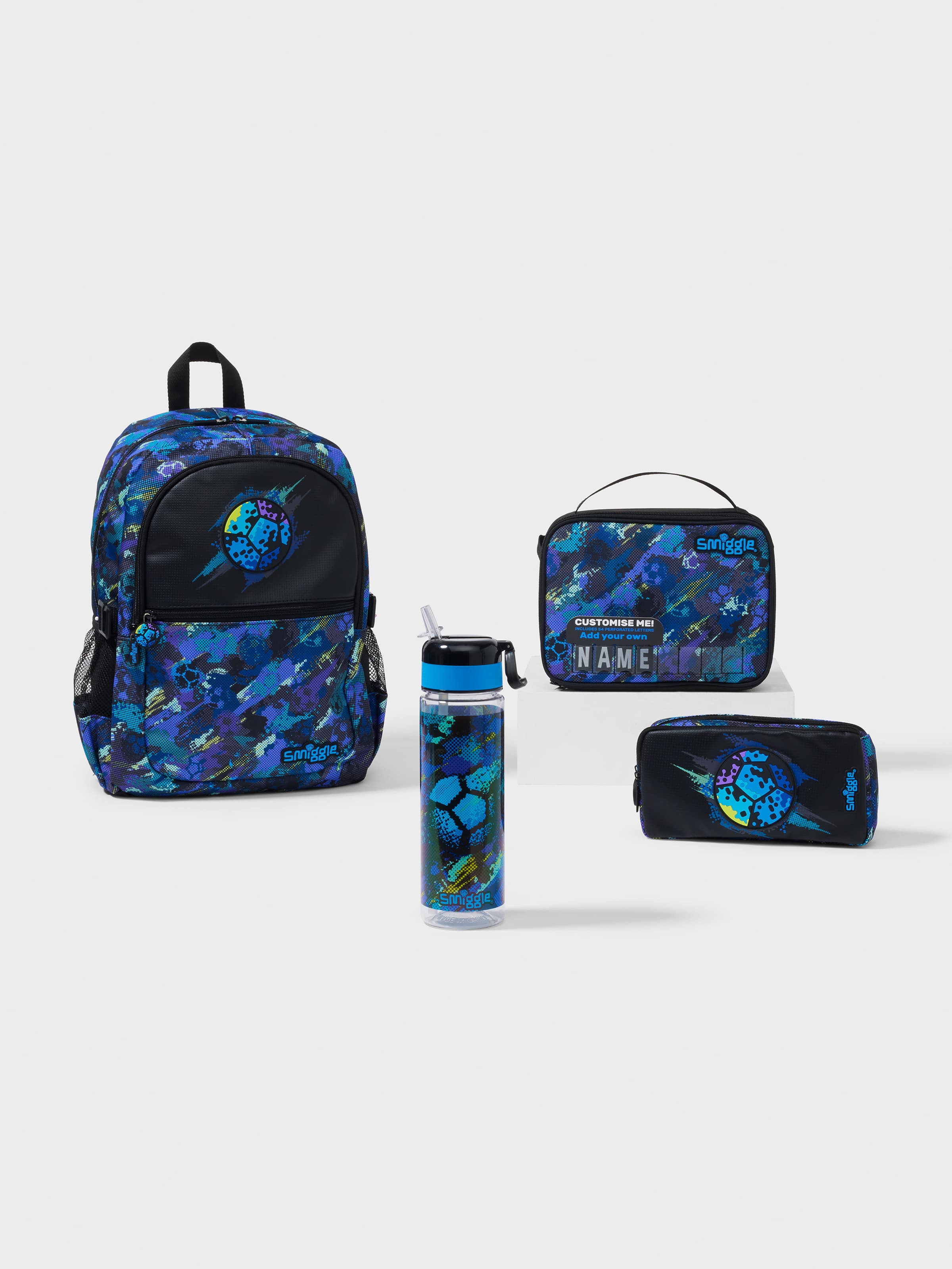 Smiggle - Trailblazer 4-delige schooltas set