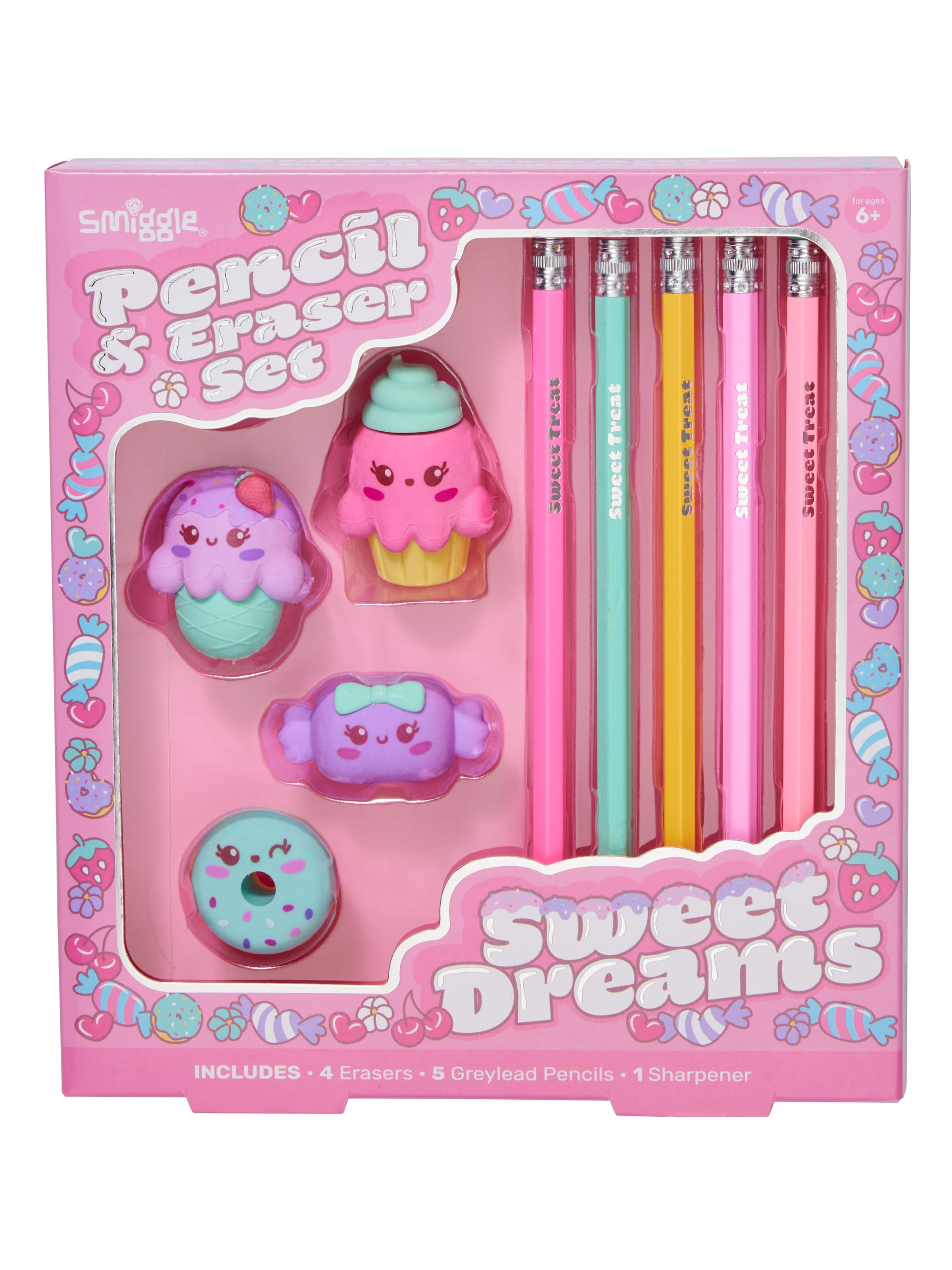 Smiggle - Vision Gum Potlooddoos Set