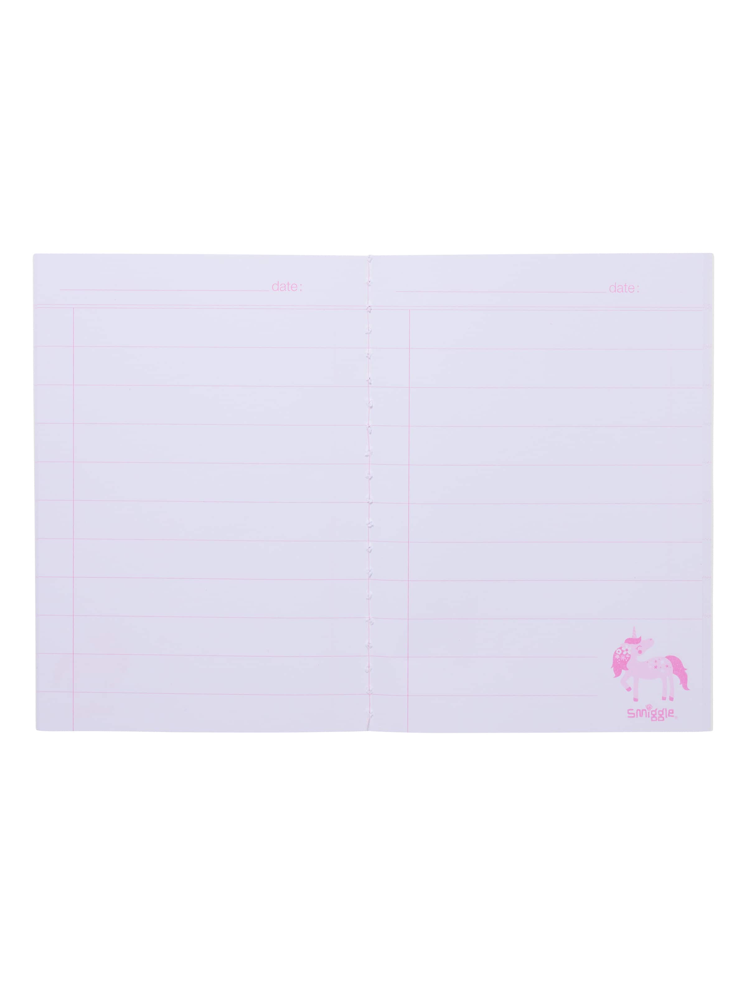 Smiggle - Wish A6 Gestreept Oefenschrift
