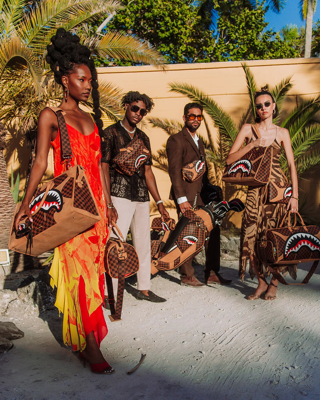 Sprayground - Hennyville Piramide Duffle Tas