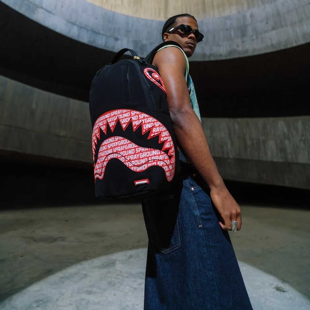 Sprayground - Logo Mouth Core Dlx Katoenen Rugzak