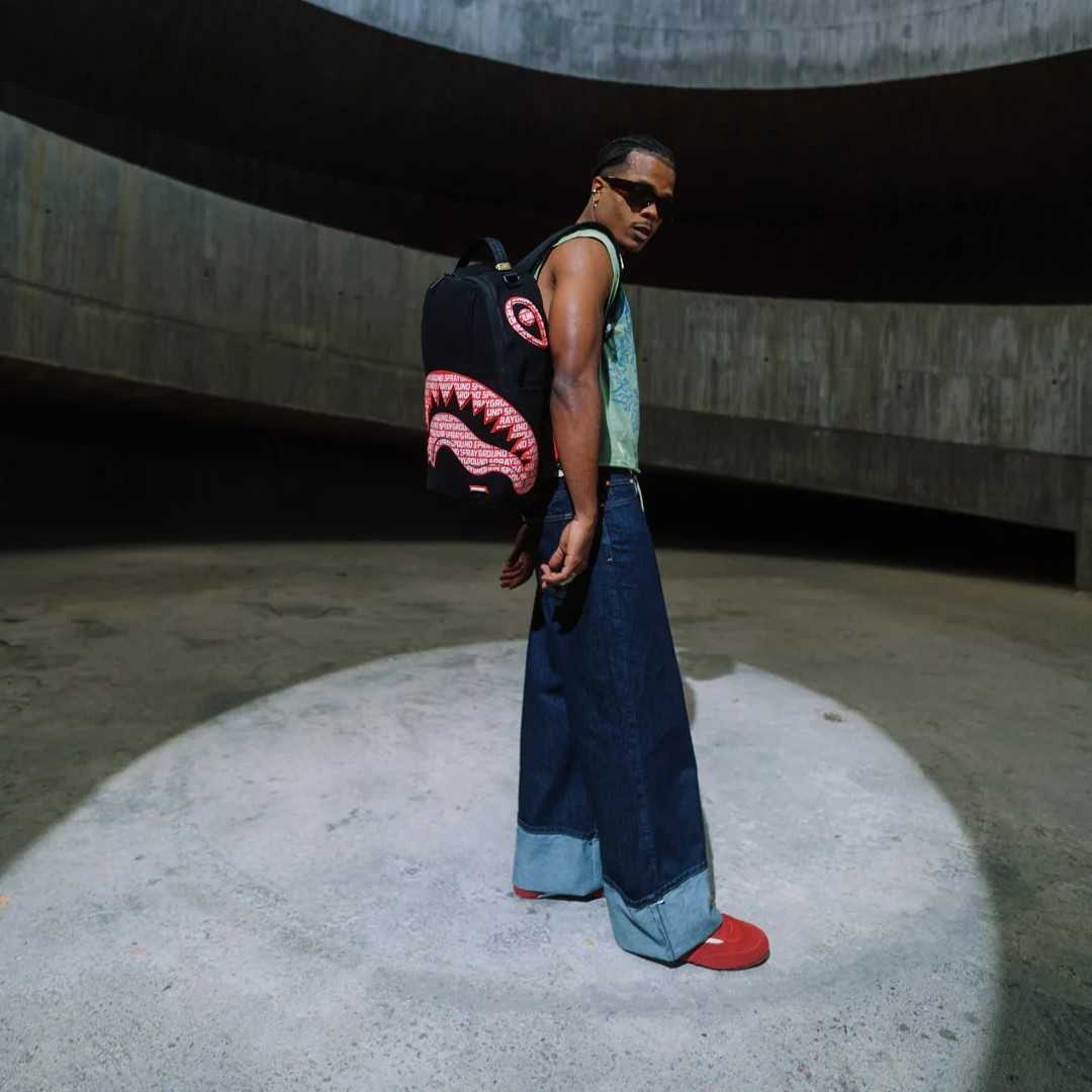 Sprayground - Logo Mouth Core Dlx Katoenen Rugzak