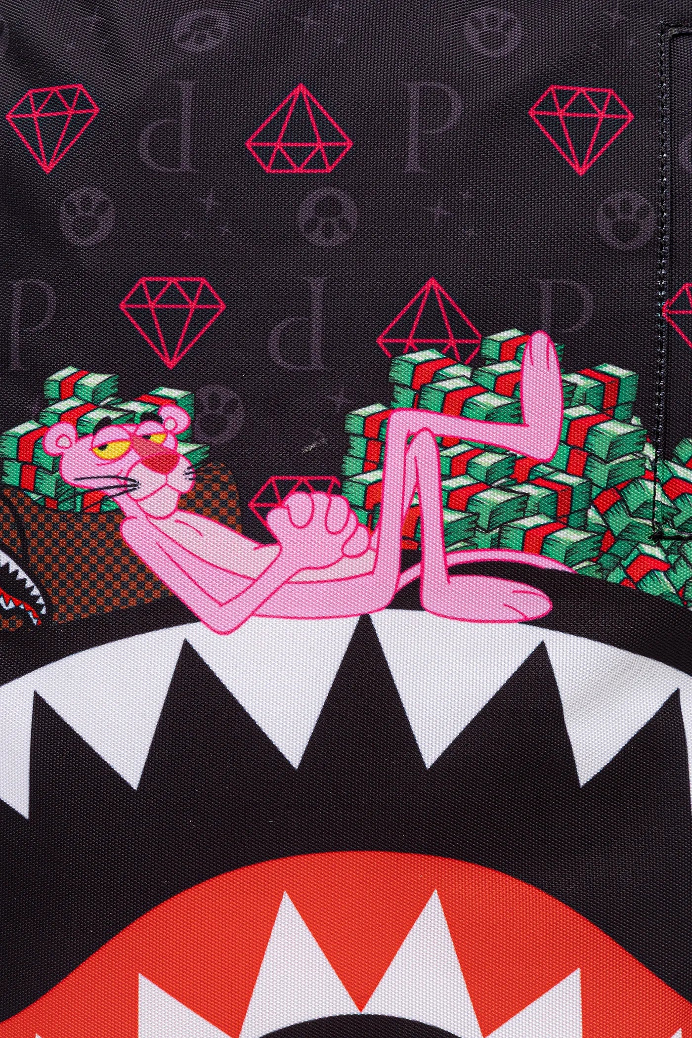 Sprayground - Roze Panter Pootafdrukken Dlxr Rugzak