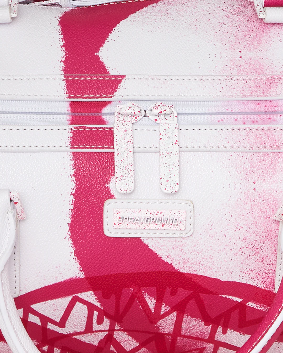 Sprayground - Storm Roze Witte Hand- en Schoudertas