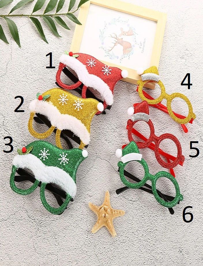 Yılbaşı - Noel Yeni Yıl Partisi İçin Gözlükler - 3-Dinossi