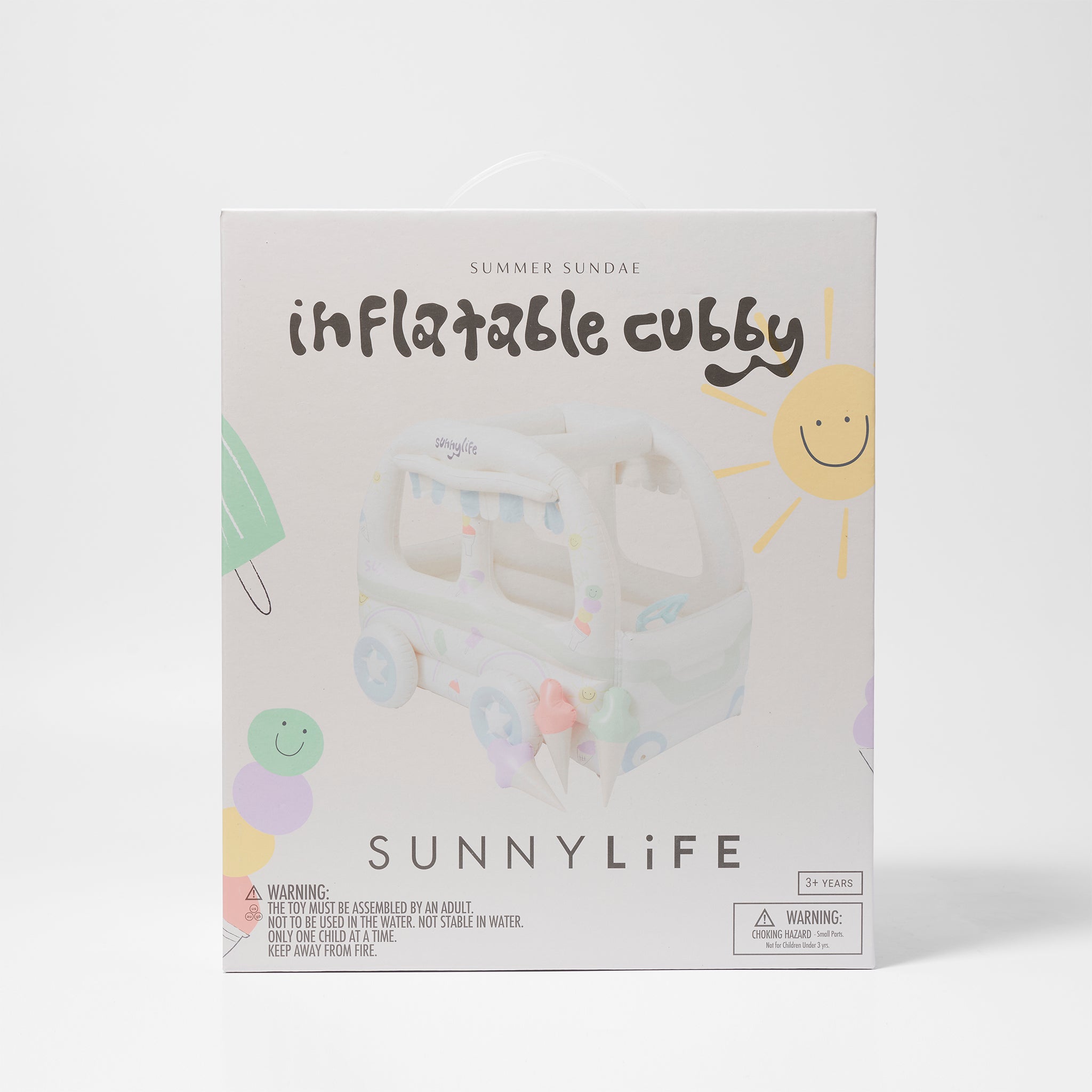 Sunnylife - Kinderen Strand en Tuin Opblaasbare IJscoman Speelset