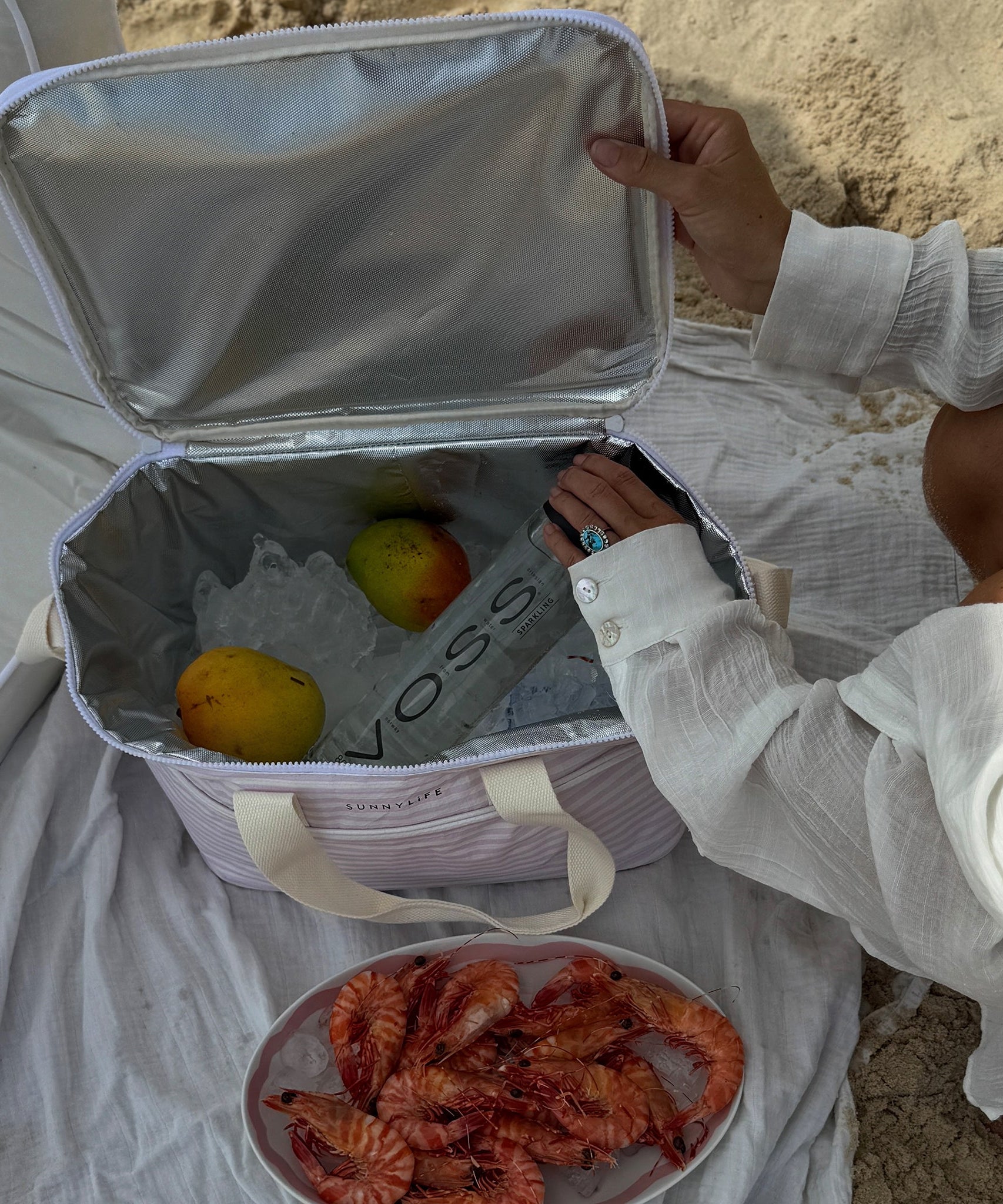 Sunnylife - Lazy Koelstrand Draagtasje