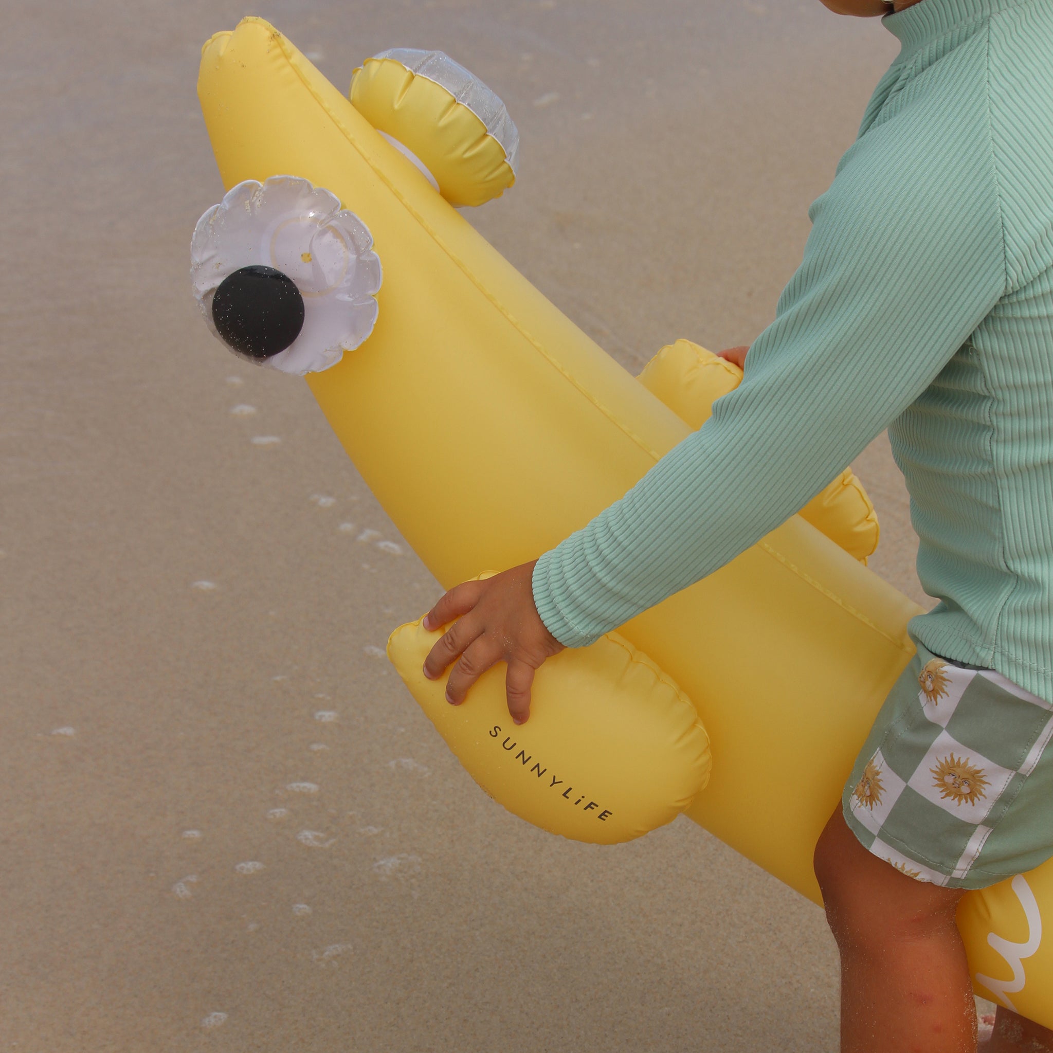 Sunnylife - Balık Finn Opblaasbare Zee- en Zwembadzwemaccessoire