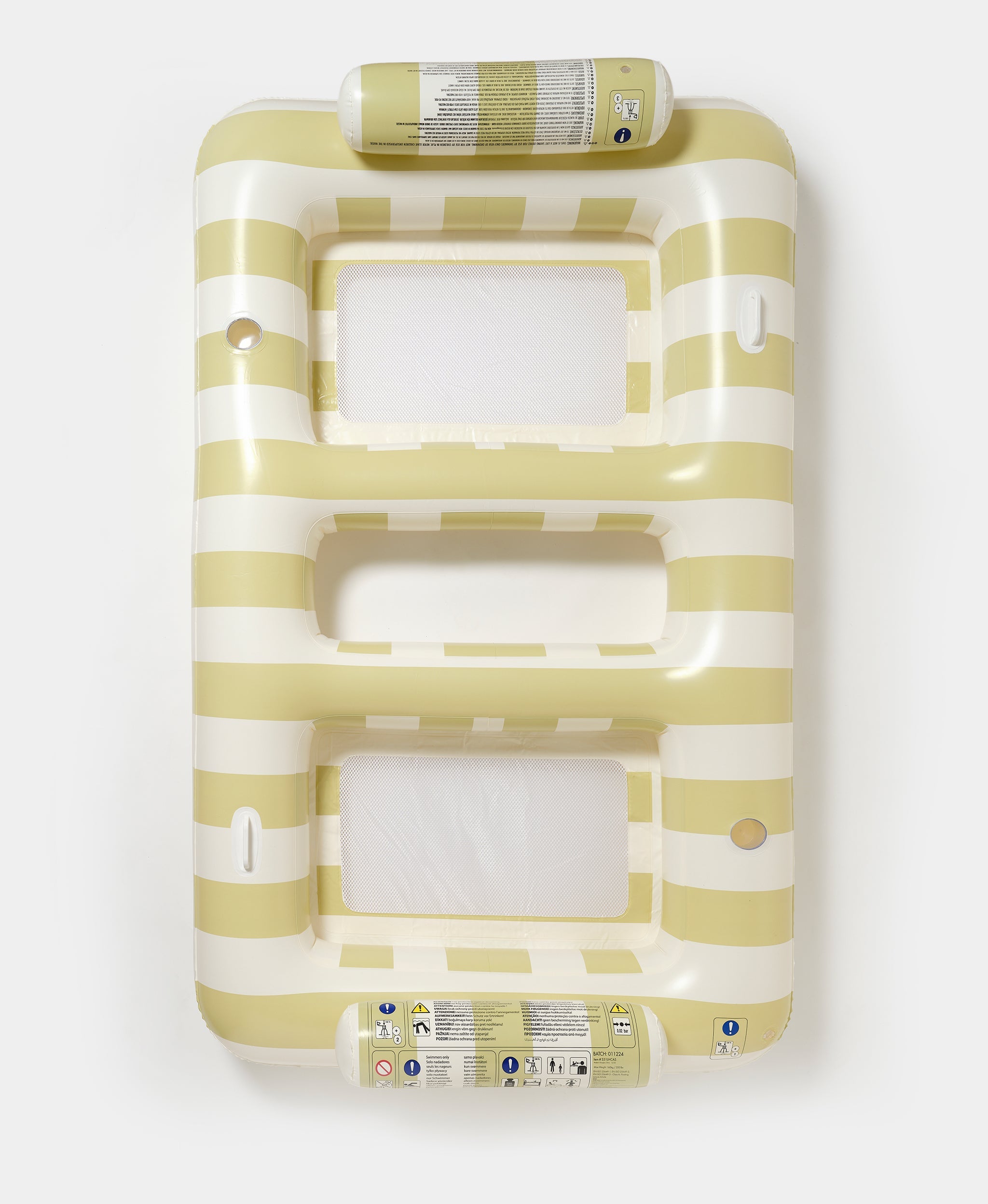 Sunnylife - Casa Sand Stripe Dubbele Zee- en Zwembadmatras