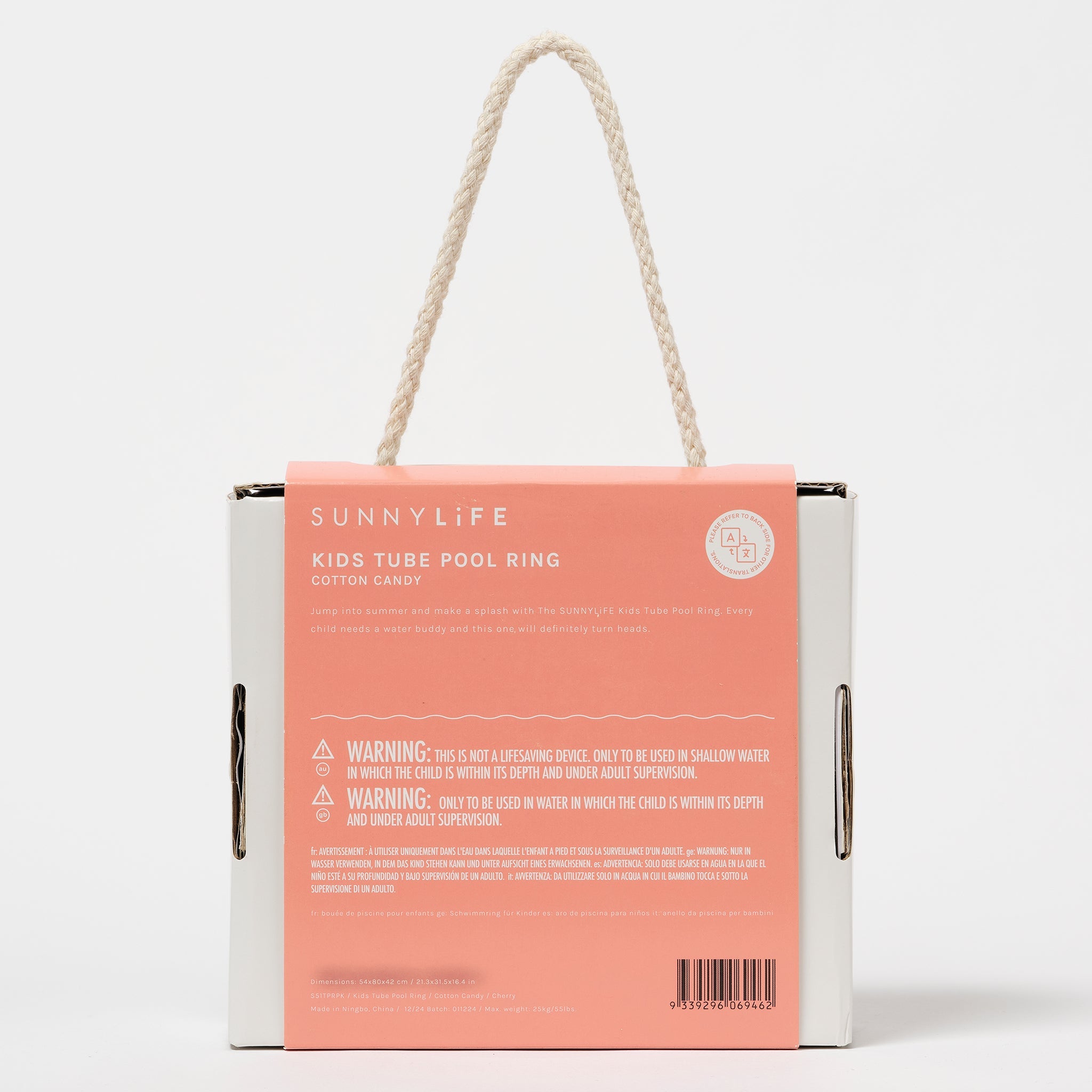 Sunnylife - Suikerspin Kinder Zwemring
