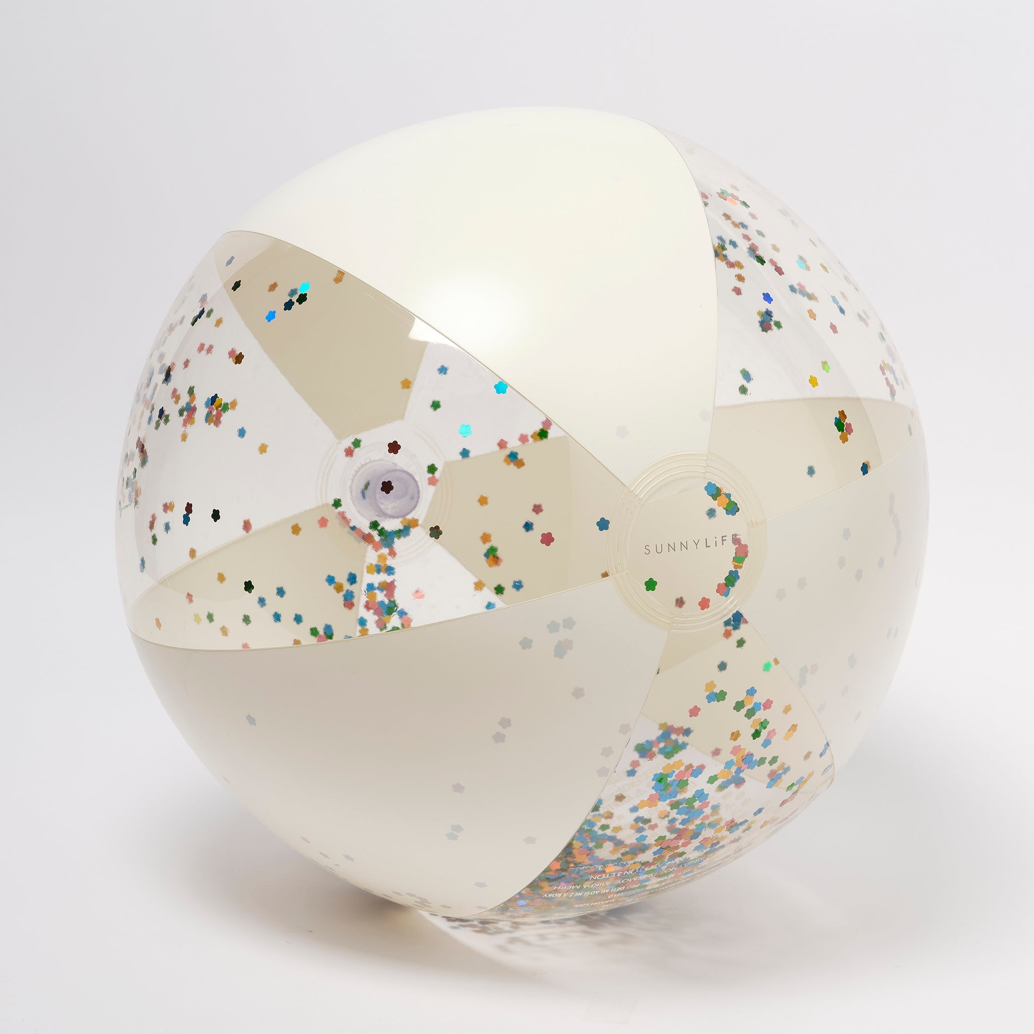 Sunnylife - Cotton Candy Opblaasbare Glanzende Strandbal