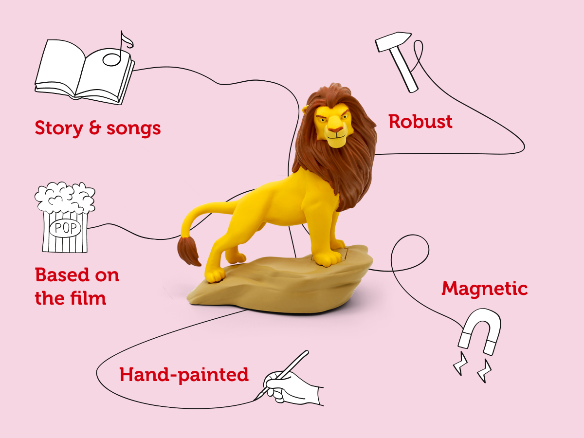 Tonies - Disney Klassiekers De Leeuwenkoning Engelse Geluidsfiguur