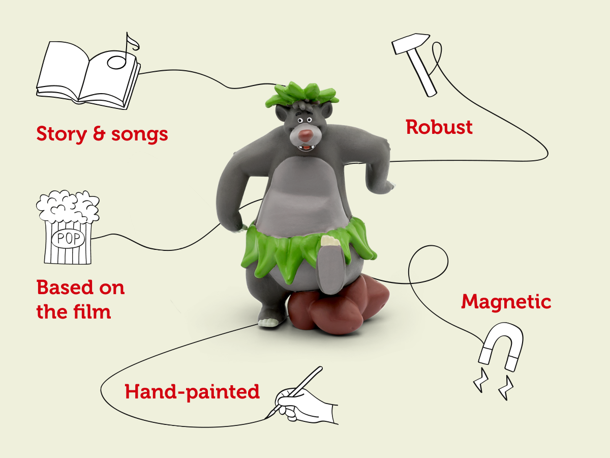 Tonies - Disney Bosboek Engelse Geluidsfiguur