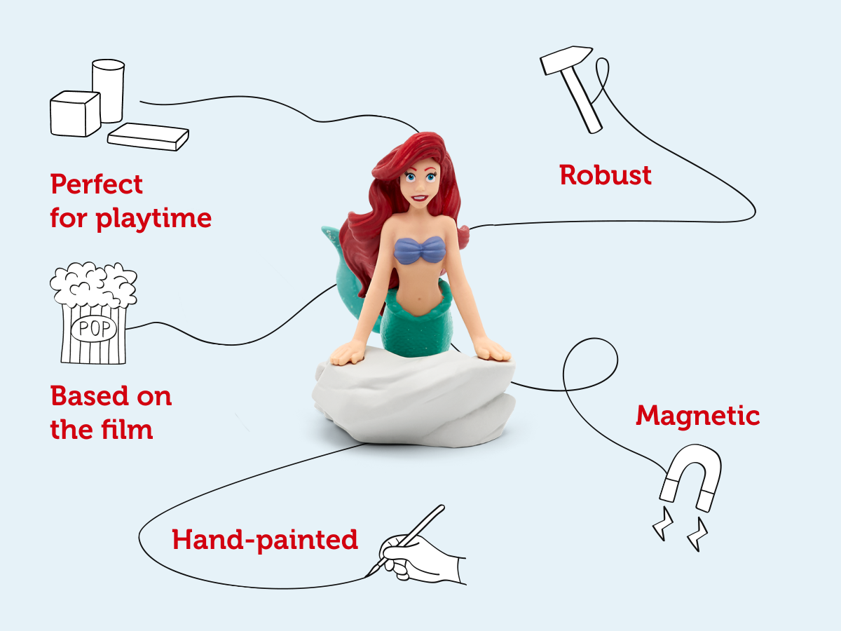 Tonies - Engelse Disney Prinsessen Kleine Zeemeermin Geluidsfiguur