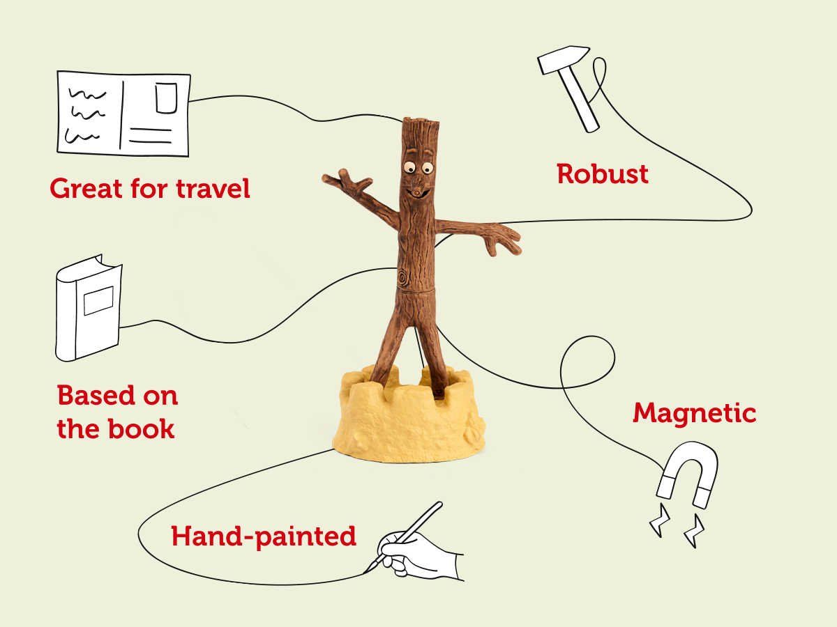 Tonies - Julia Donaldson Stick Man Engelse Geluidsfiguur