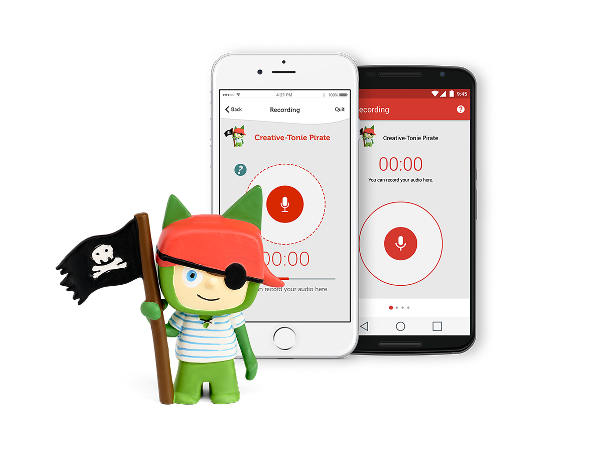 Tonies - Piraten Creatieve Geluidsopnamefiguur