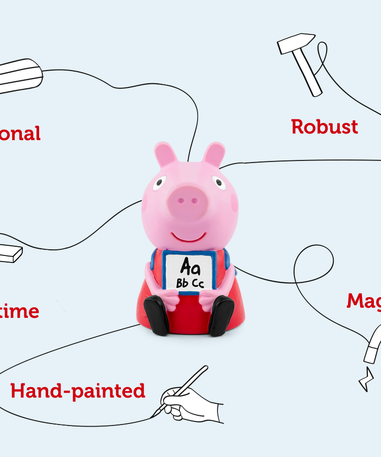 Tonies - Leer Engels met Peppa Pig Geluidsfiguur