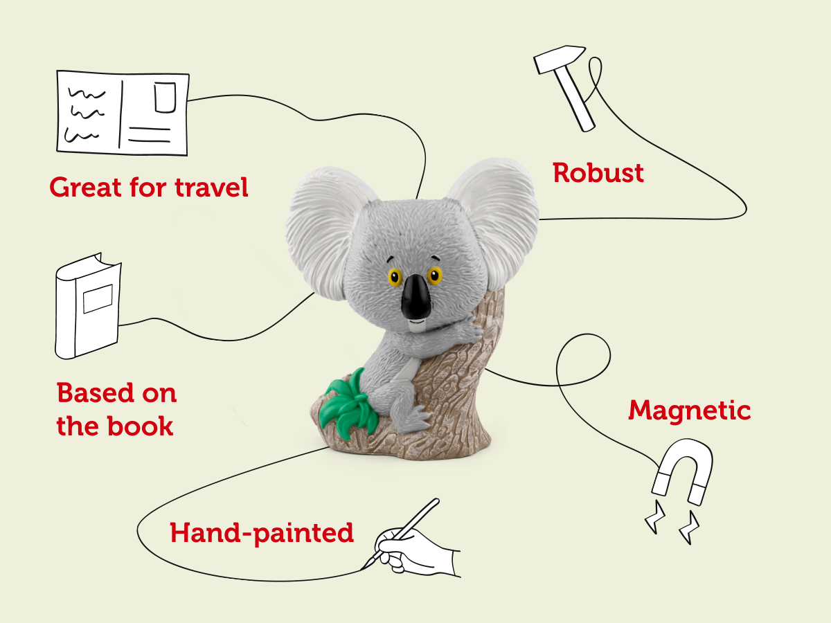 Tonies - Rachel Bright Serie Succesvolle Koala Engelse Geluidsfiguur