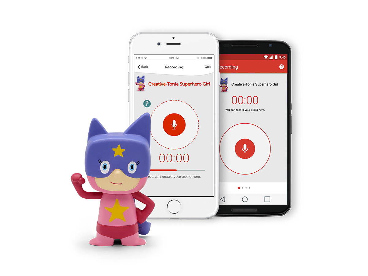 Tonies - Superheld Meisje Creatieve Geluidsopname Figuur