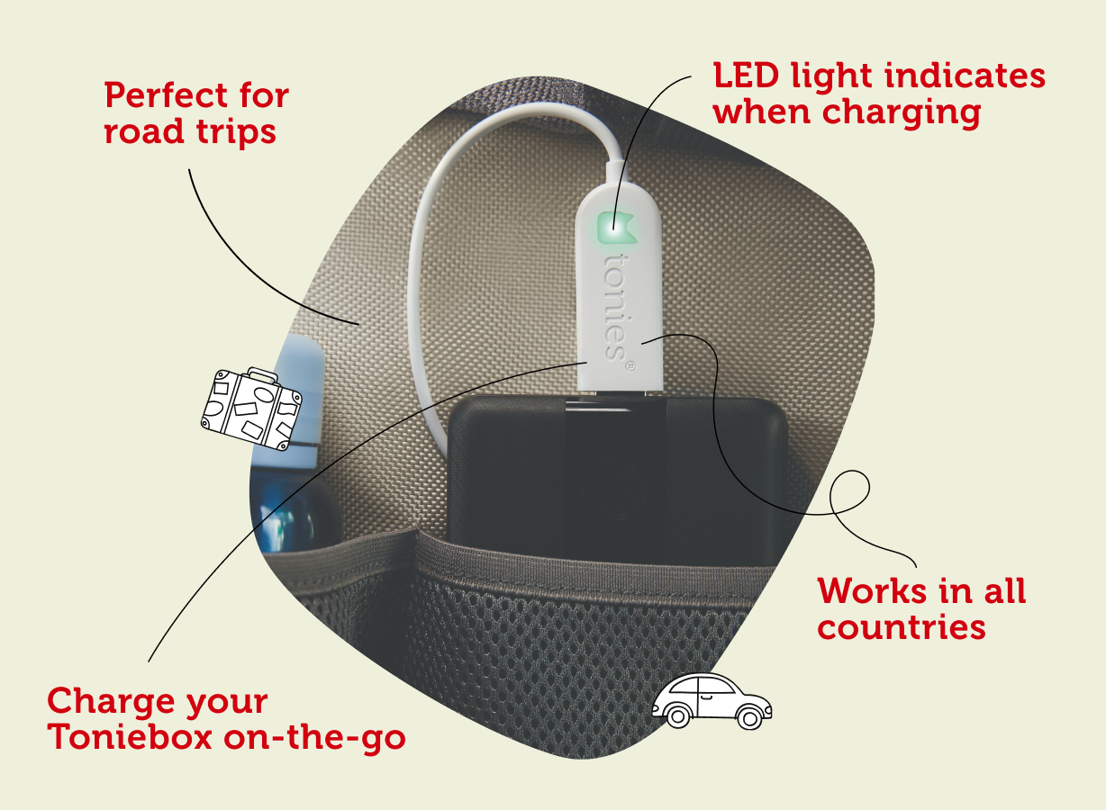 Tonies - Toniebox 1 USB Oplaadapparaat