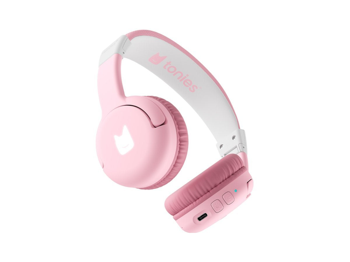 Tonies - Toniebox 2 Bluetooth Wolk Roze Opvouwbare Kinderkoptelefoon