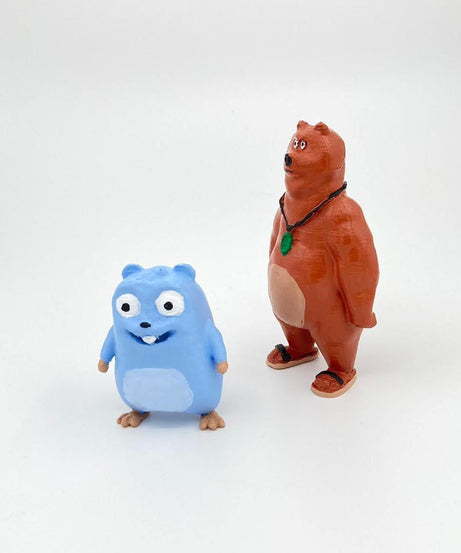 Grizzy ve Lemmingler Figür Oyuncakları - Tüm Seti İstiyorum-Dinossi