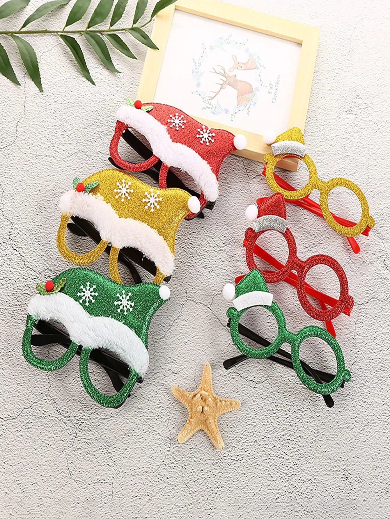 Yılbaşı - Noel Yeni Yıl Partisi İçin Gözlükler - 3-Dinossi